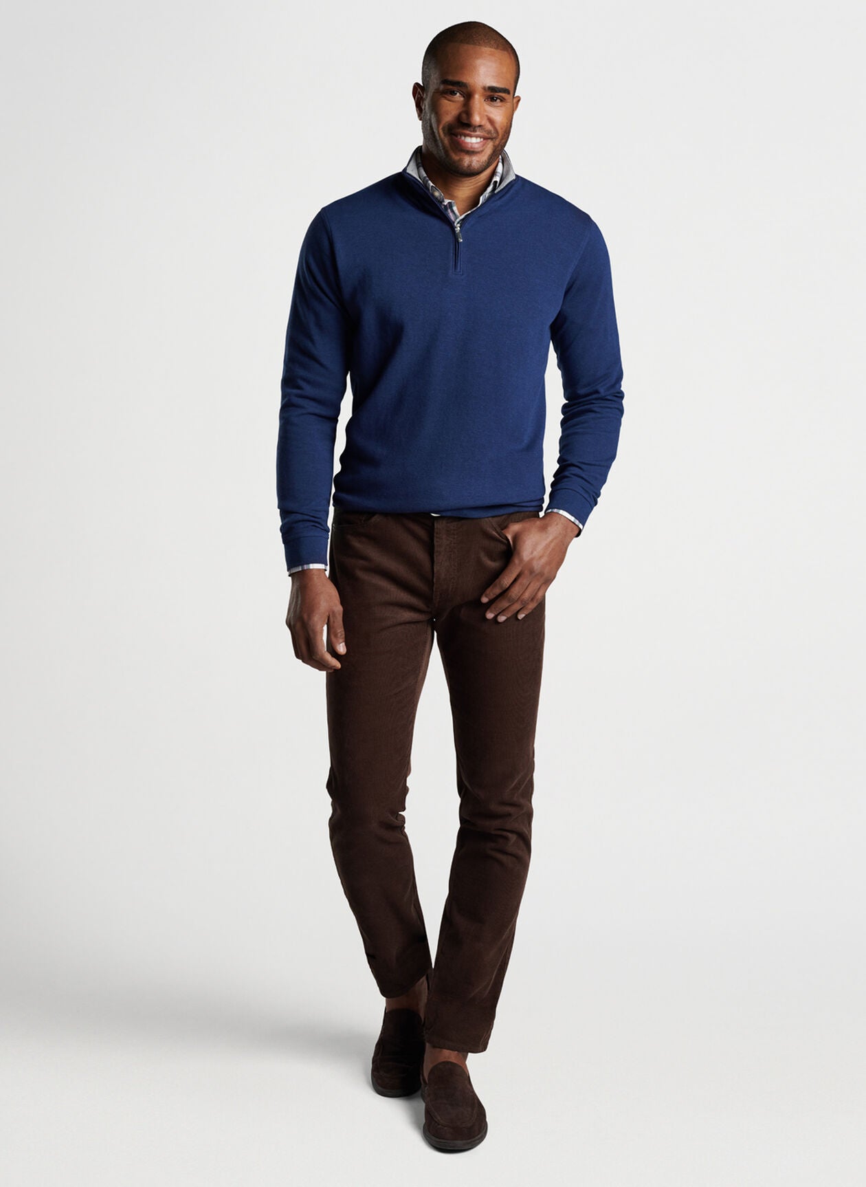 CROWN COMFORT PULLOVER NAVY