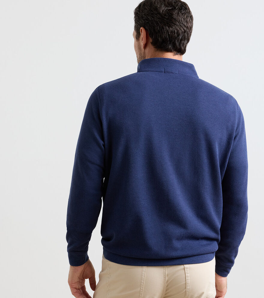 CROWN COMFORT QUARTER-ZIP PULLOVER Navy