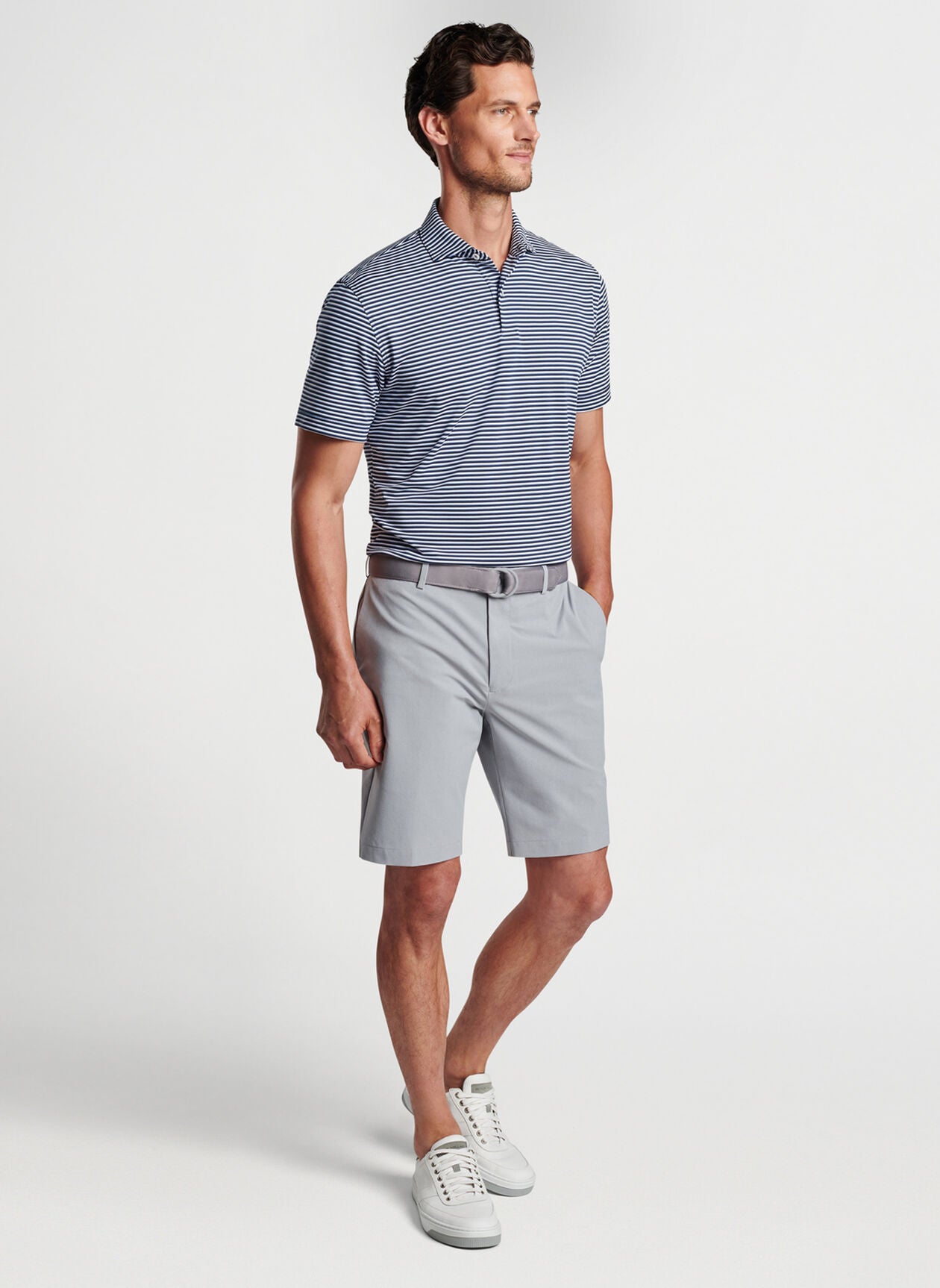 SURGE PERFORMANCE SHORT GALE GREY