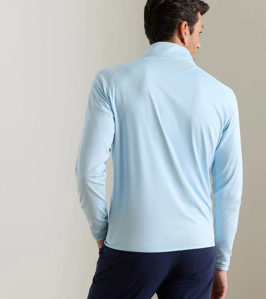 Stealth Performance Quarter-Zip BLUE FROST