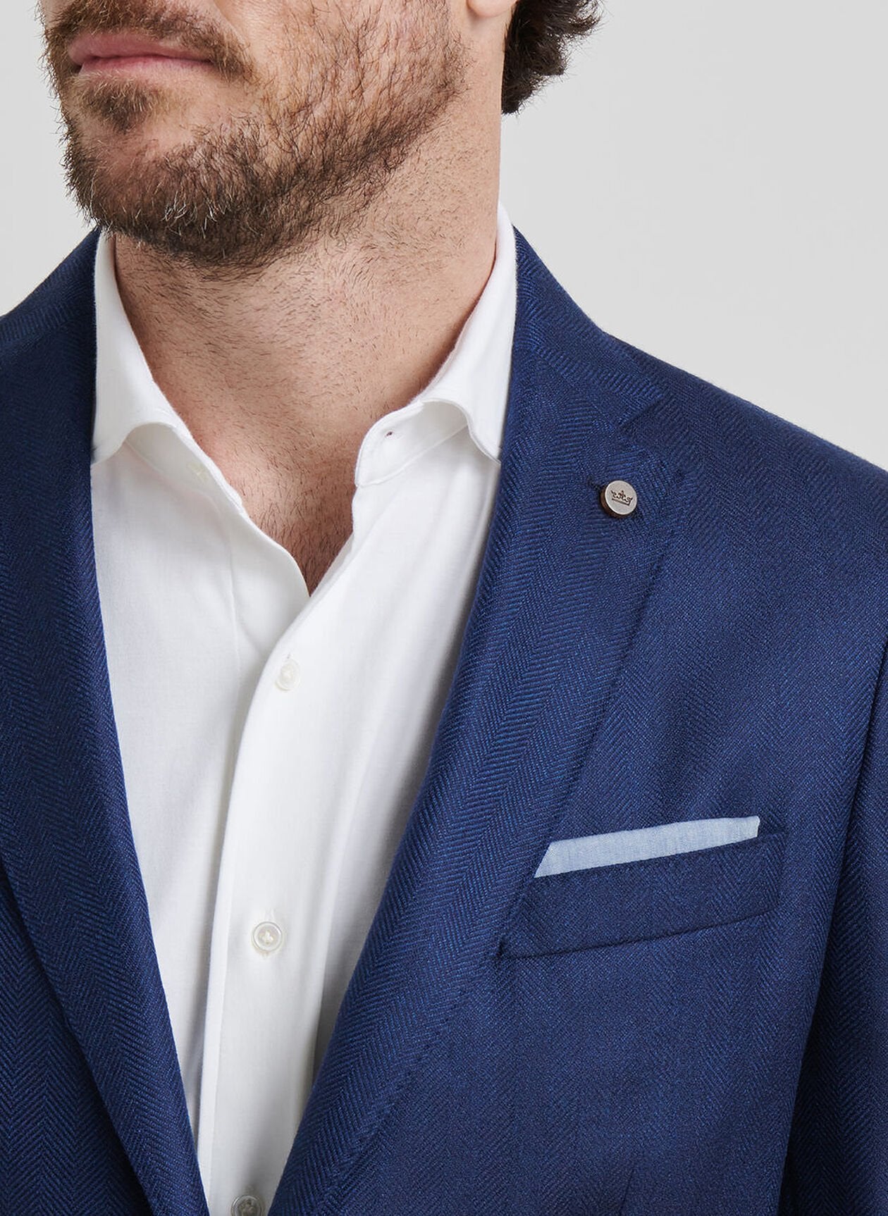 Chambray Pocket Square