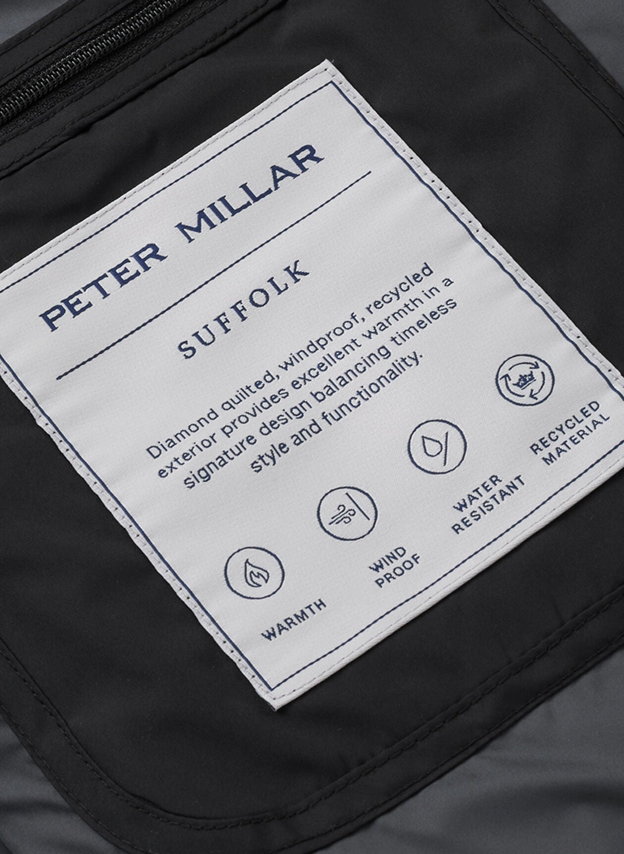 Suffolk Coat BLACK