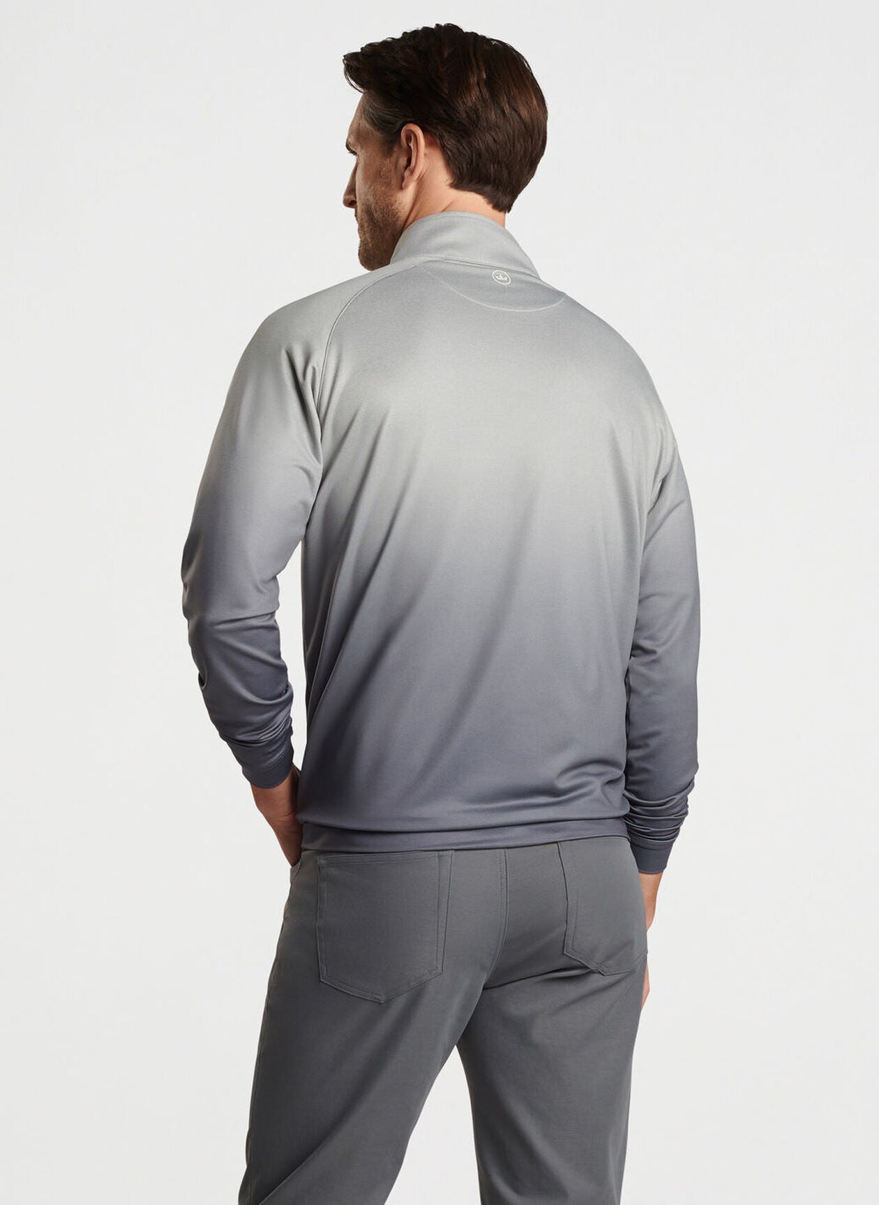 PERTH OMBRE PERFORMANCE QUARTER-ZIP GALE