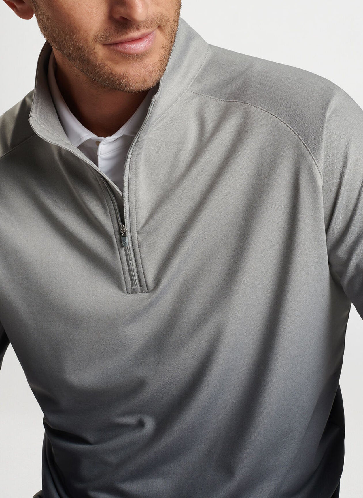 PERTH OMBRE PERFORMANCE QUARTER-ZIP GALE