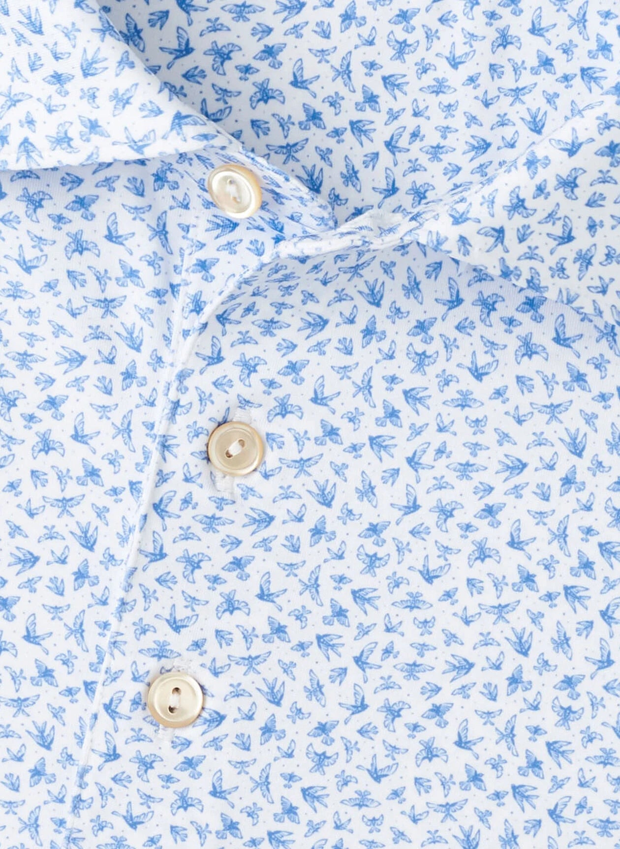 Finch Performance Jersey Polo White