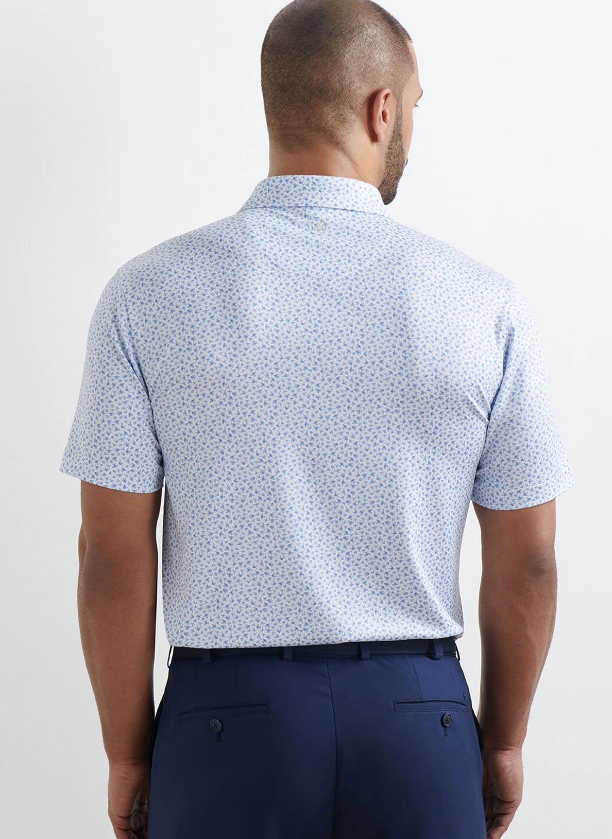 Finch Performance Jersey Polo White
