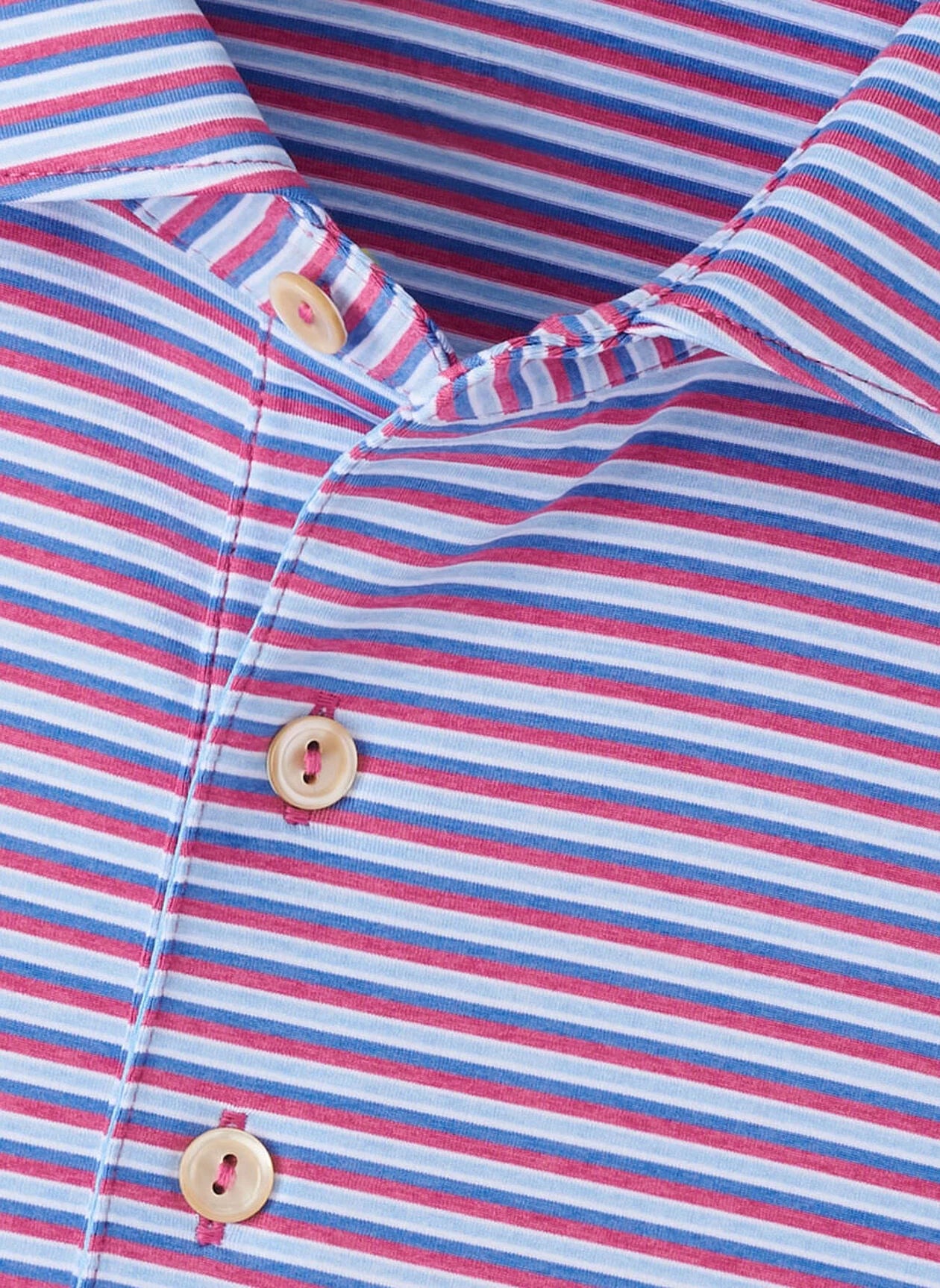 Lenway Performance Jersey Polo Rosewood