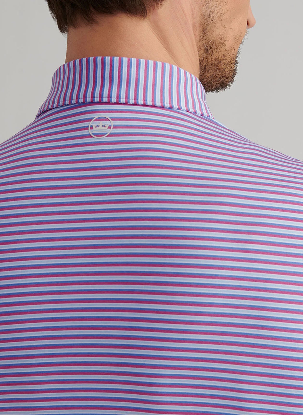 Lenway Performance Jersey Polo Rosewood