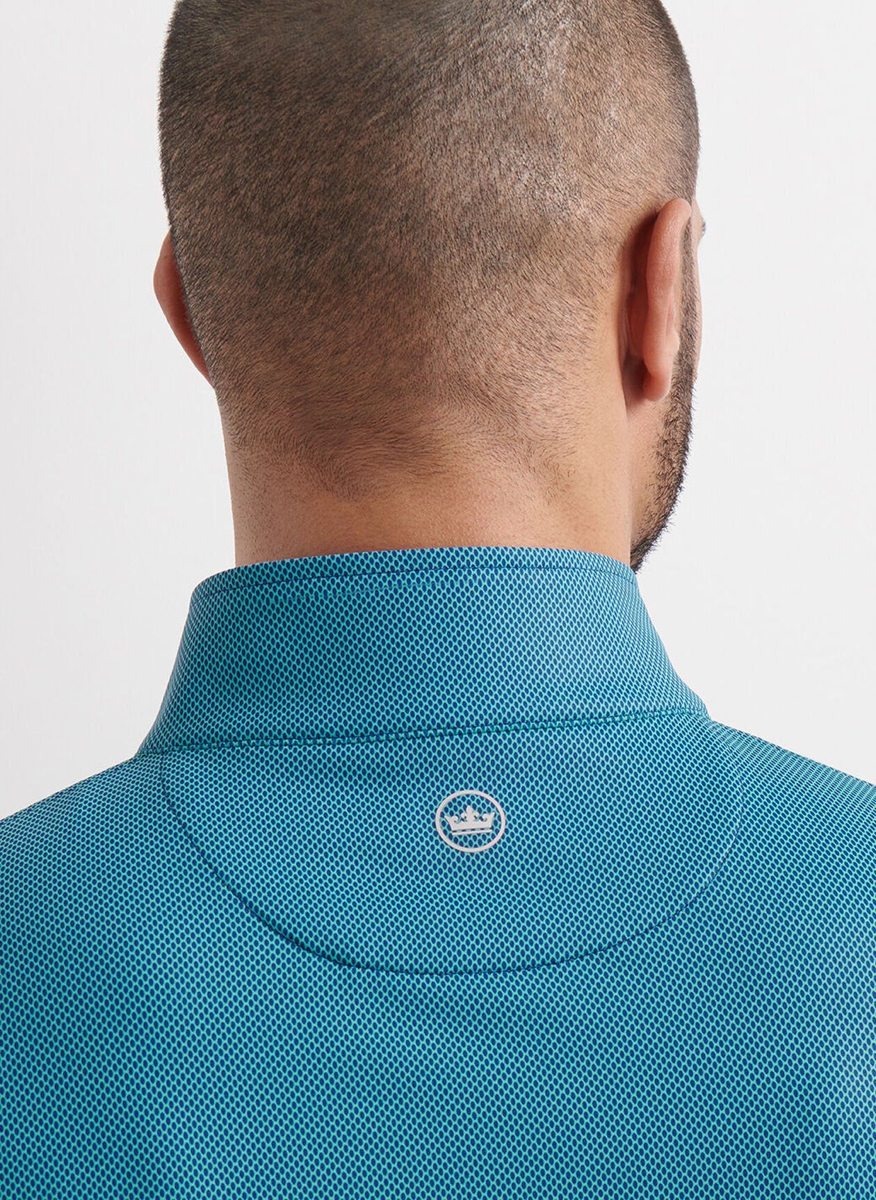 Perth Birdseye Performance Quarter-Zip Sport Navy