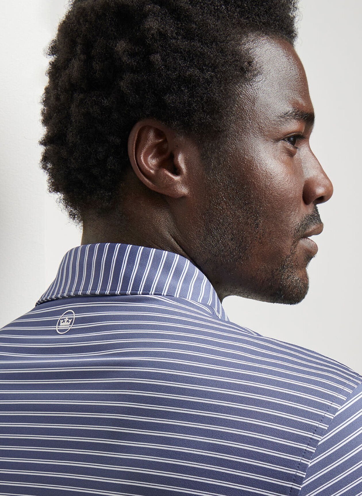 Bridge Performance Jersey Polo Nebula Blue