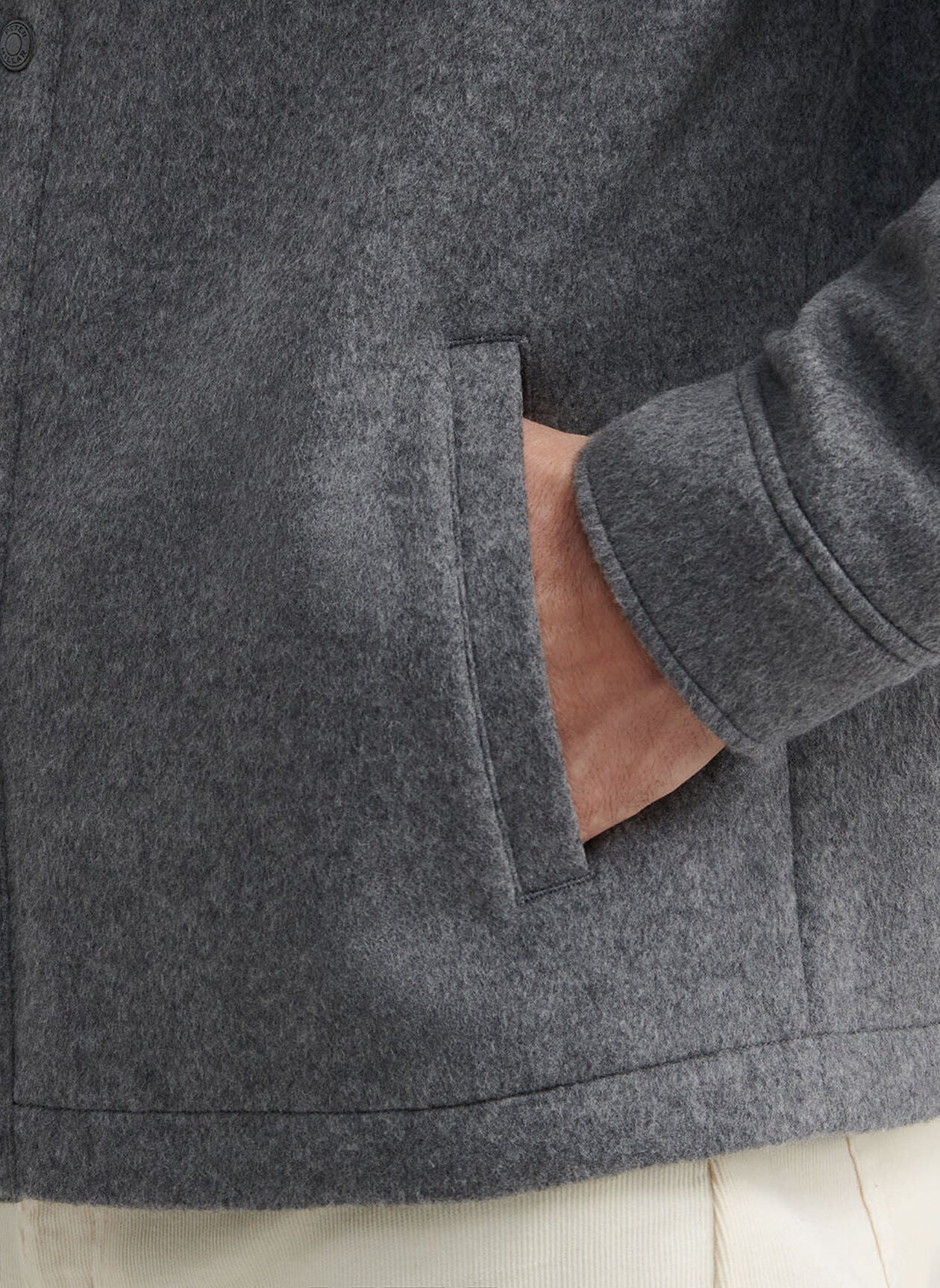 Crown Flex Merino Shirt Jacket Olso Grey