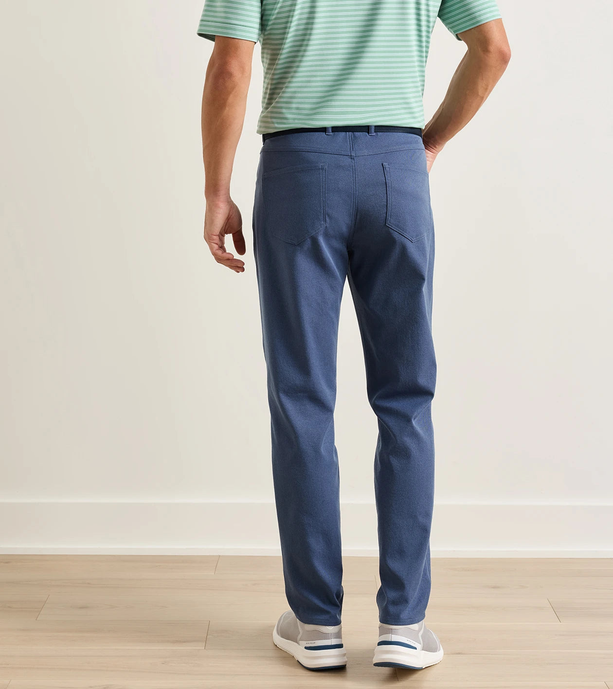eb66 Mélange Performance Five-Pocket Pant Soft Navy