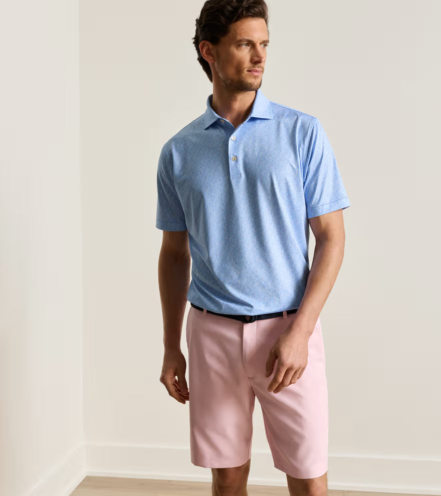 RIVINGTON PERFORMANCE JERSEY POLO ESTATE BLUE