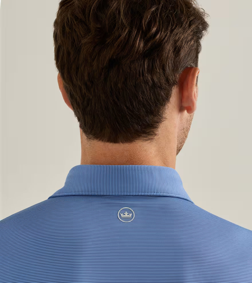 Jubilee Performance Jersey Polo Bali Blue/Estate Blue