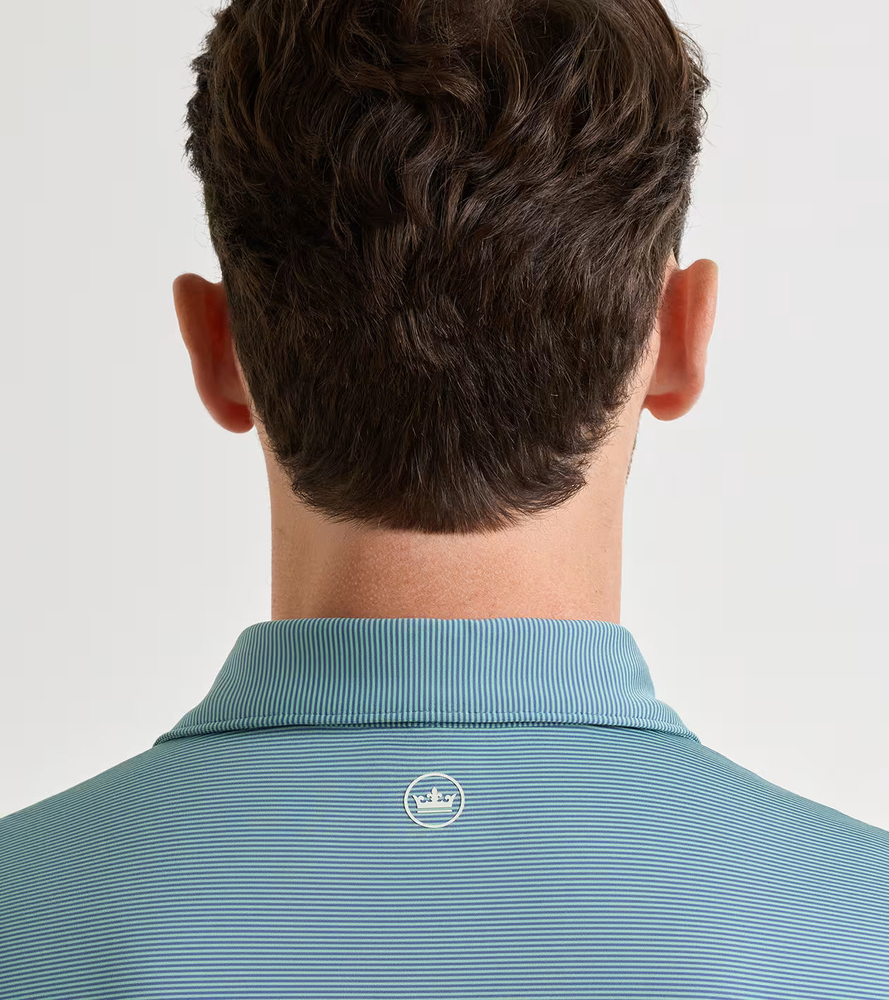 Jubilee Performance Jersey Polo Bali Blue/Fresh Mint