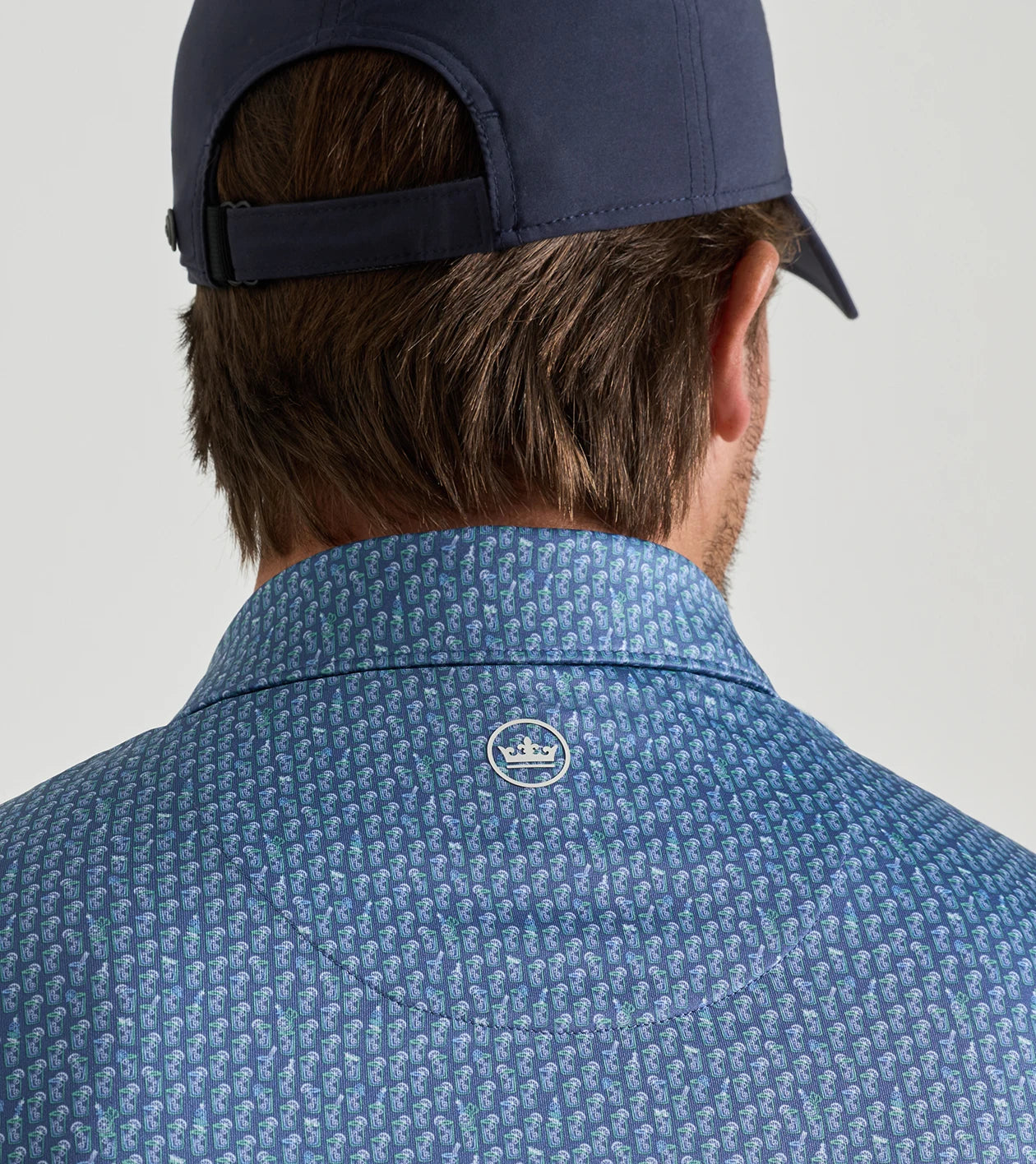 BLOODY MARY BAR PERFORMANCE JERSEY POLO BALI BLUE