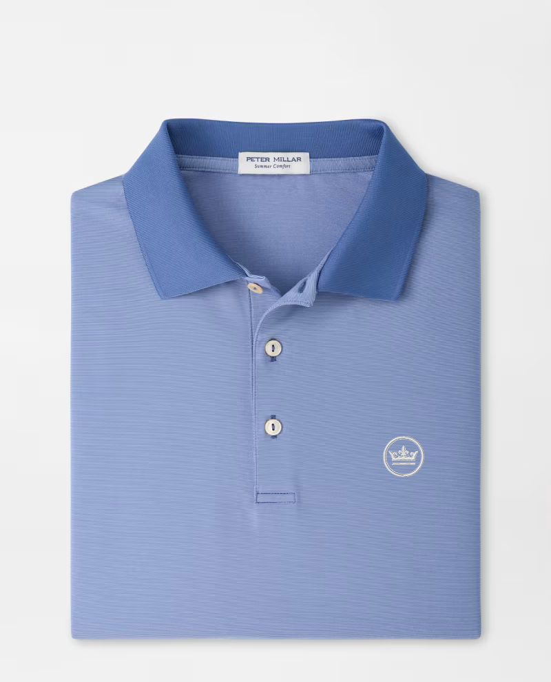 Crown Seal Logo Holden Performance Jersey Polo Bali Blue