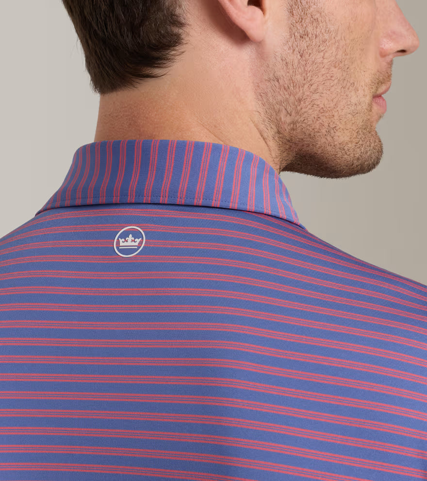 RAWLINS PERFORMANCE JERSEY POLO BALI BLUE
