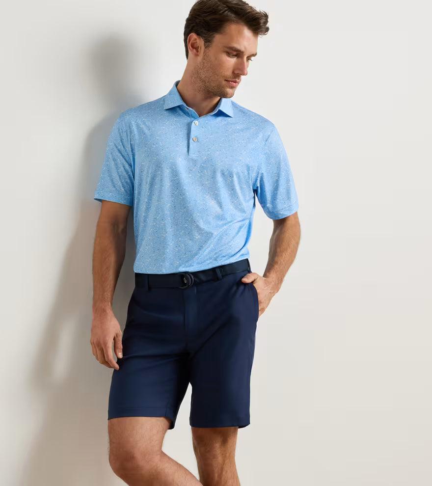 TRACK RECORD PERFORMANCE JERSEY POLO COTTAGE BLUE