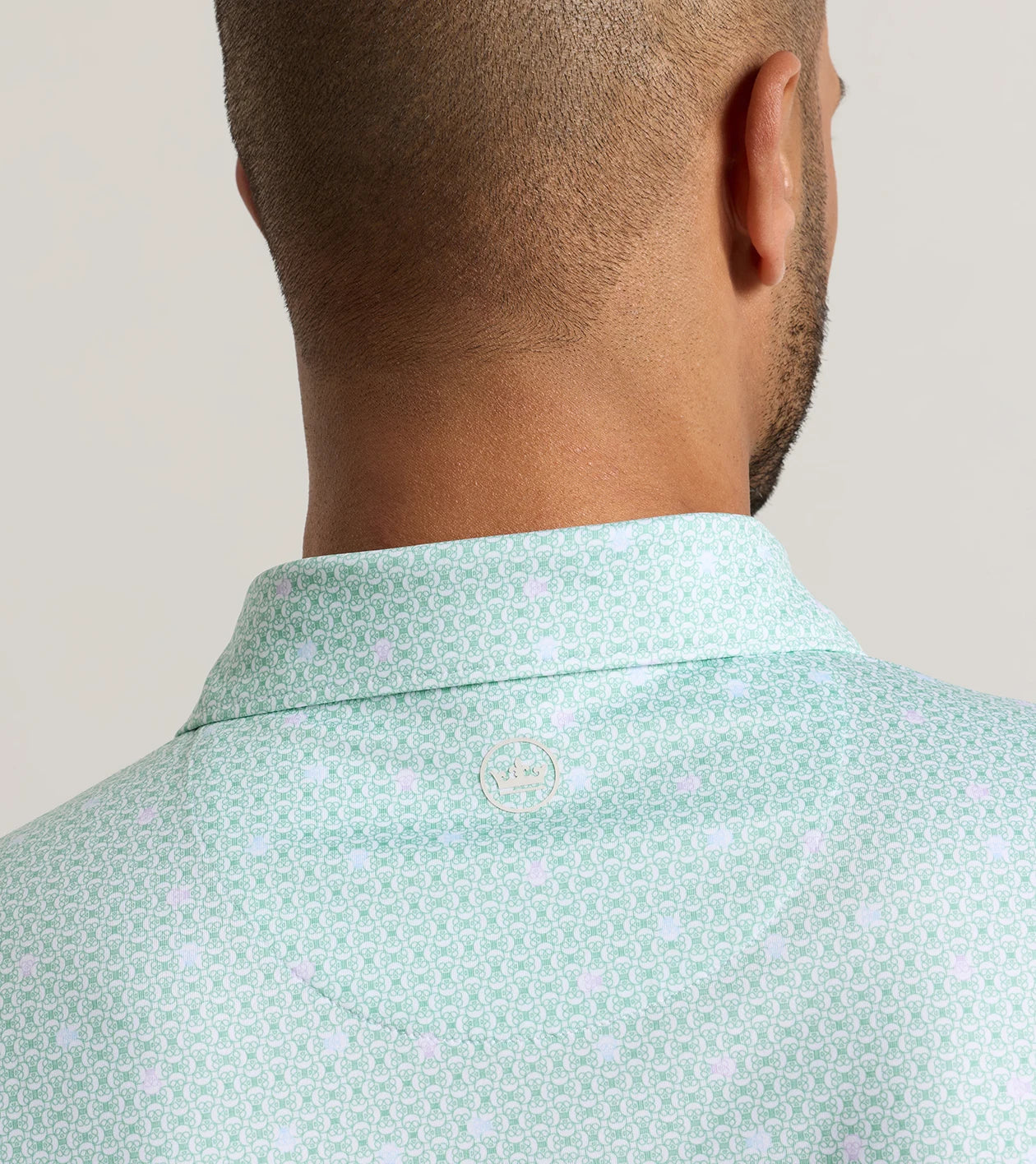 SKULL IT PERFORMANCE JERSEY POLO WHITE