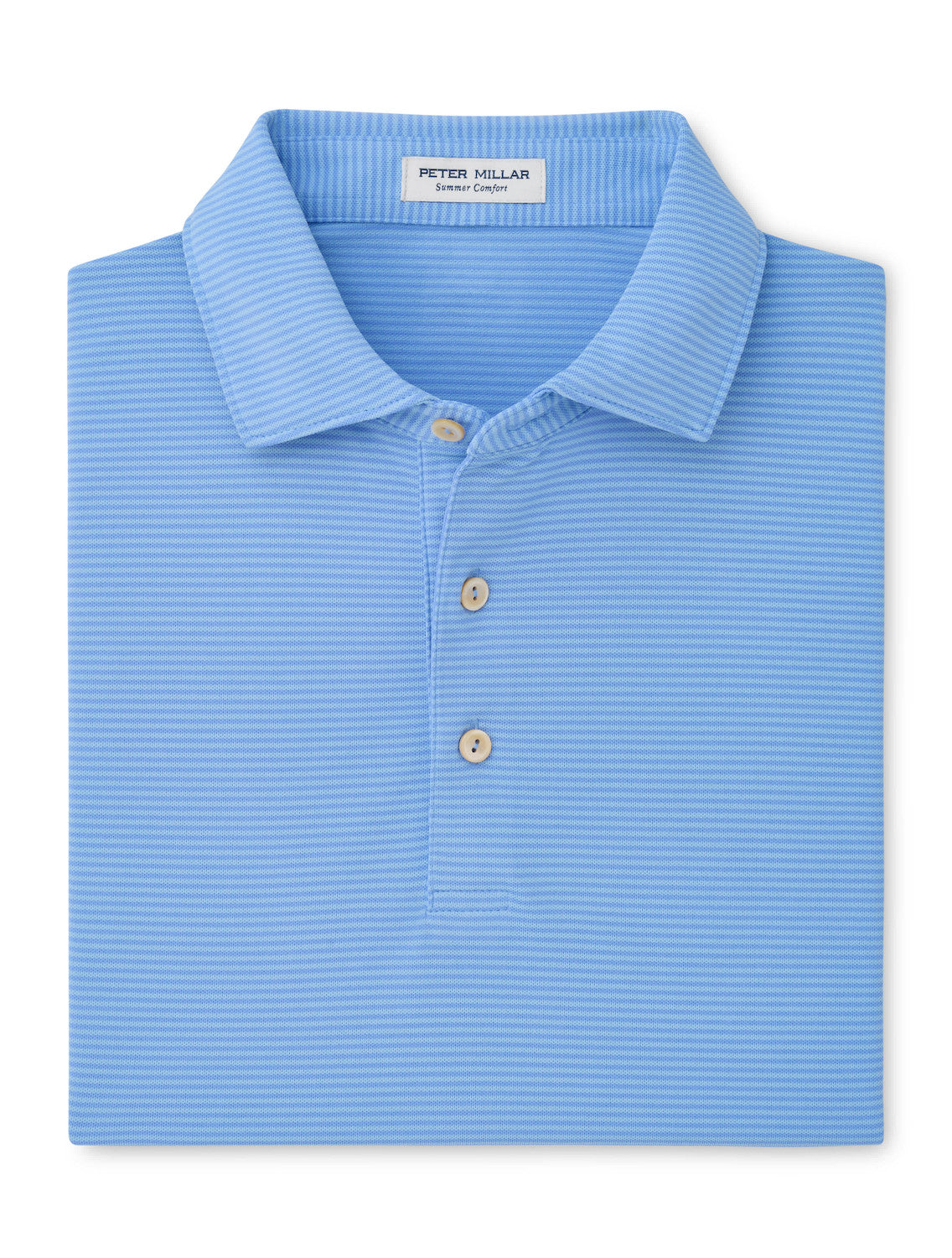 Candor Performance Mesh Polo Estate Blue