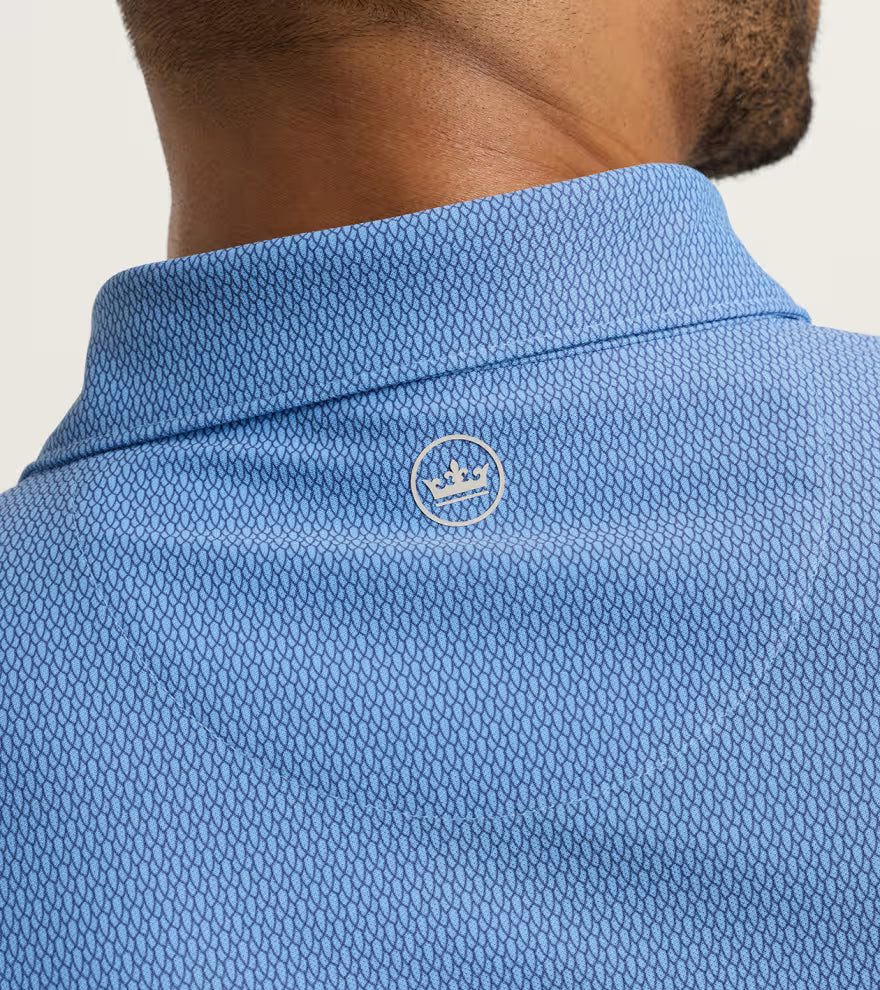 Currituck Performance Mesh Polo Cottage Blue