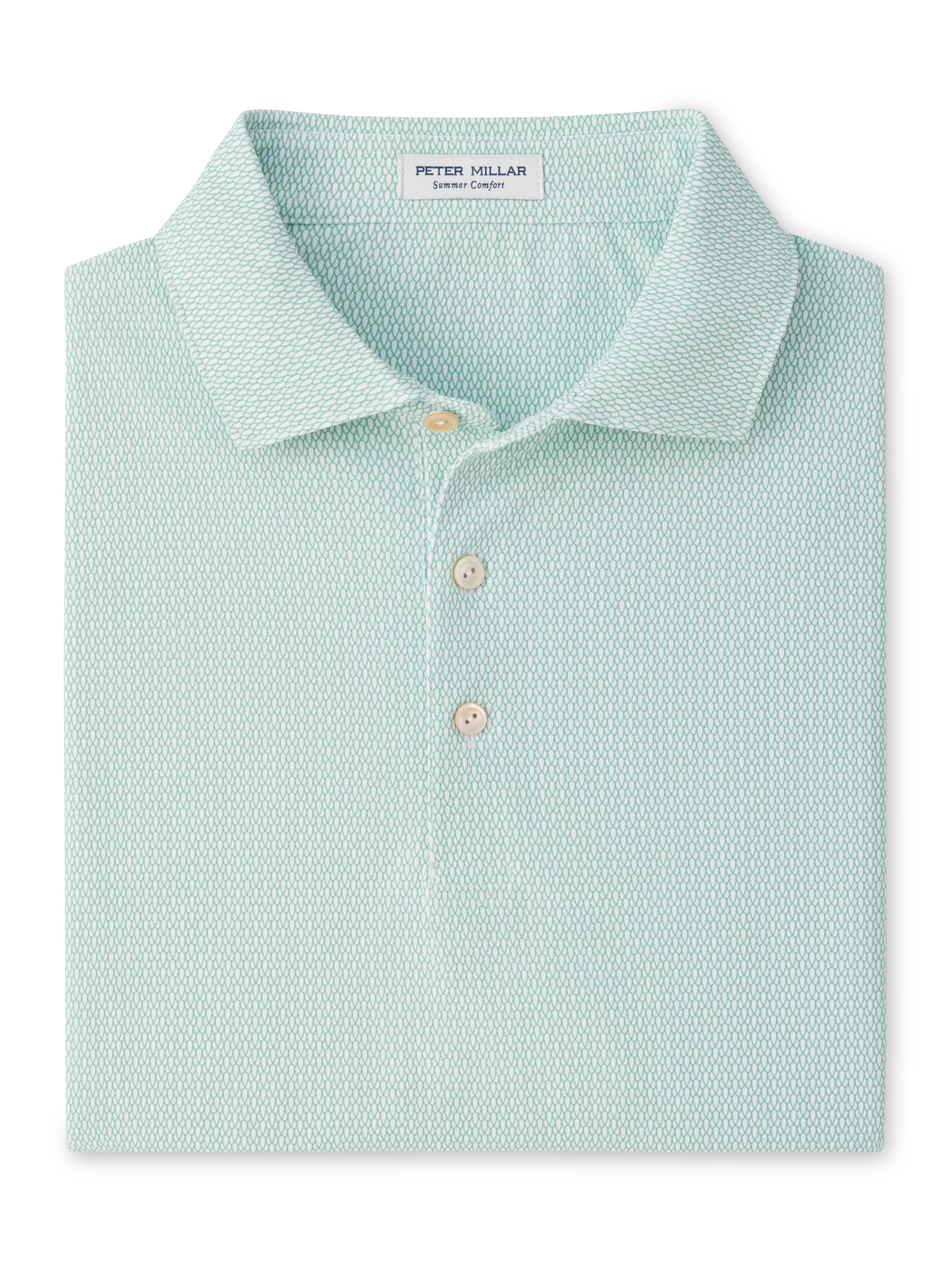 Currituck Performance Mesh Polo White