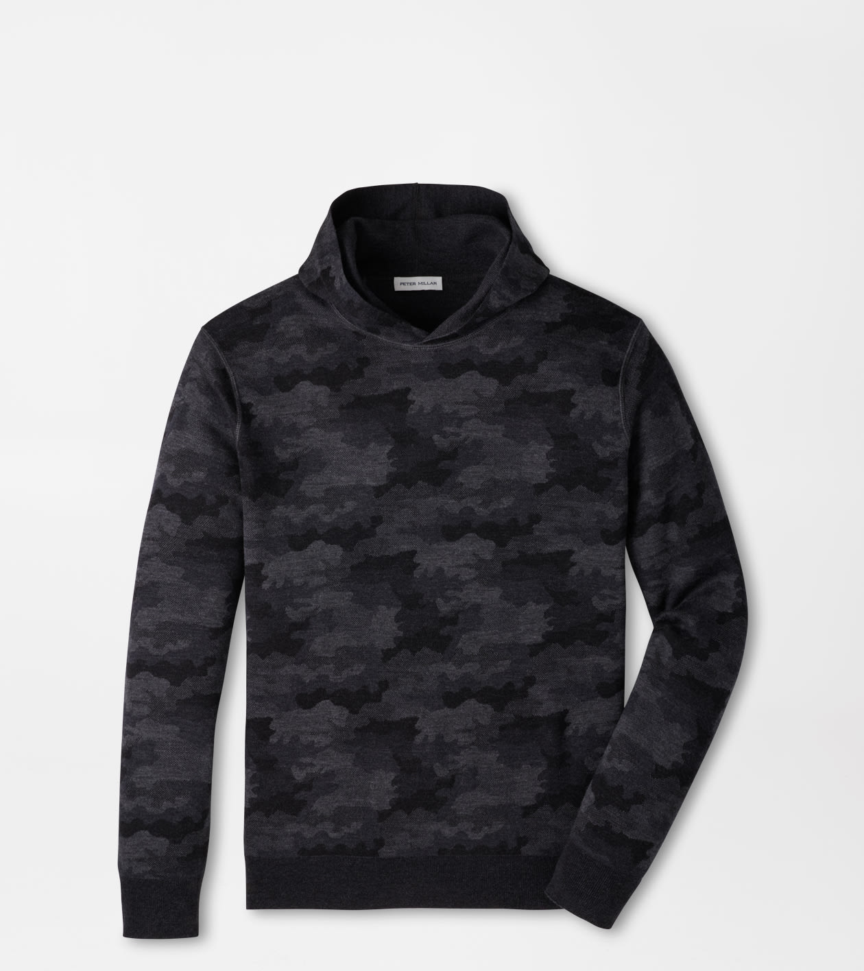 Reversible Camo Hoodie Black