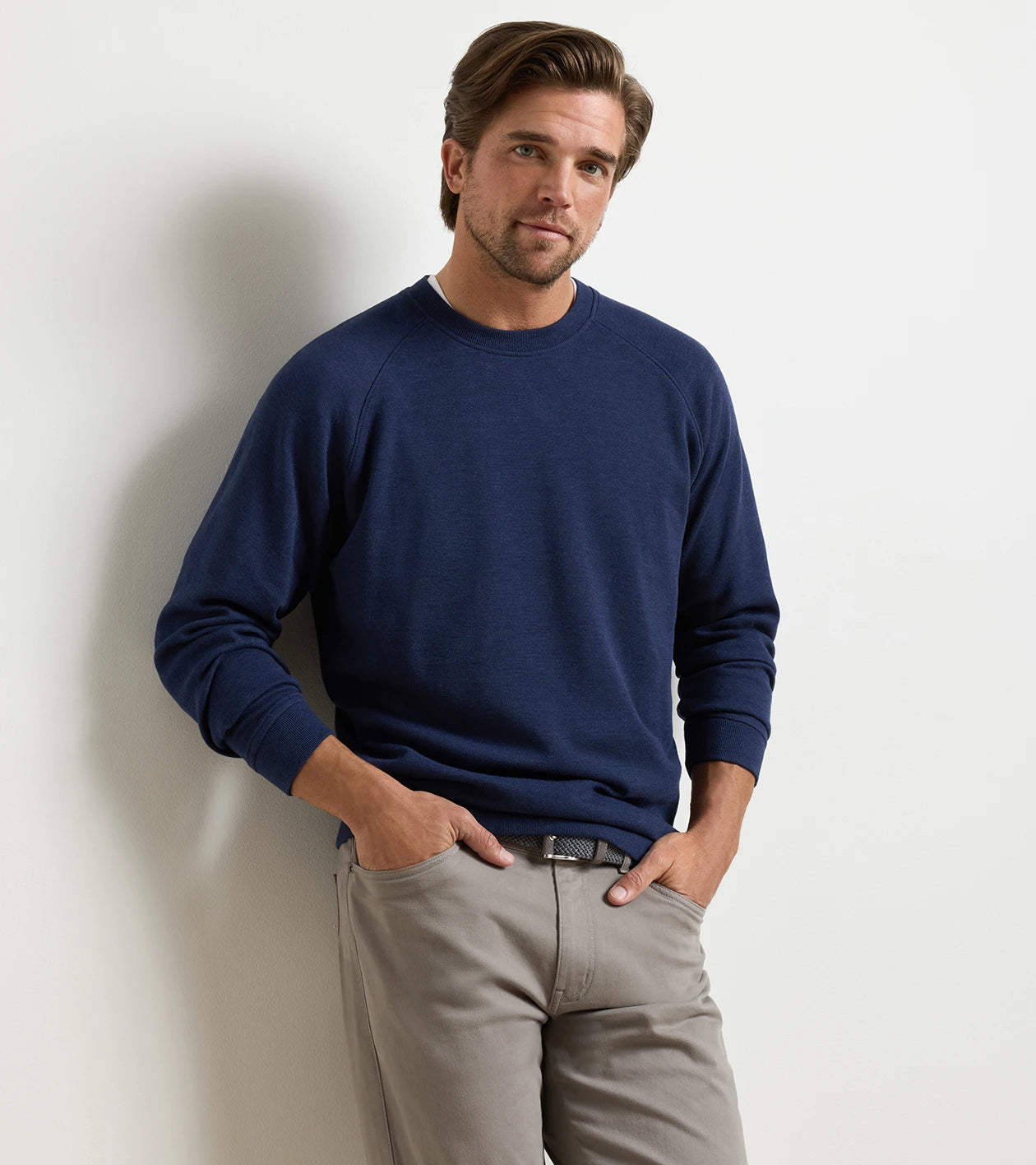 Crown Comfort Knit Crew Navy