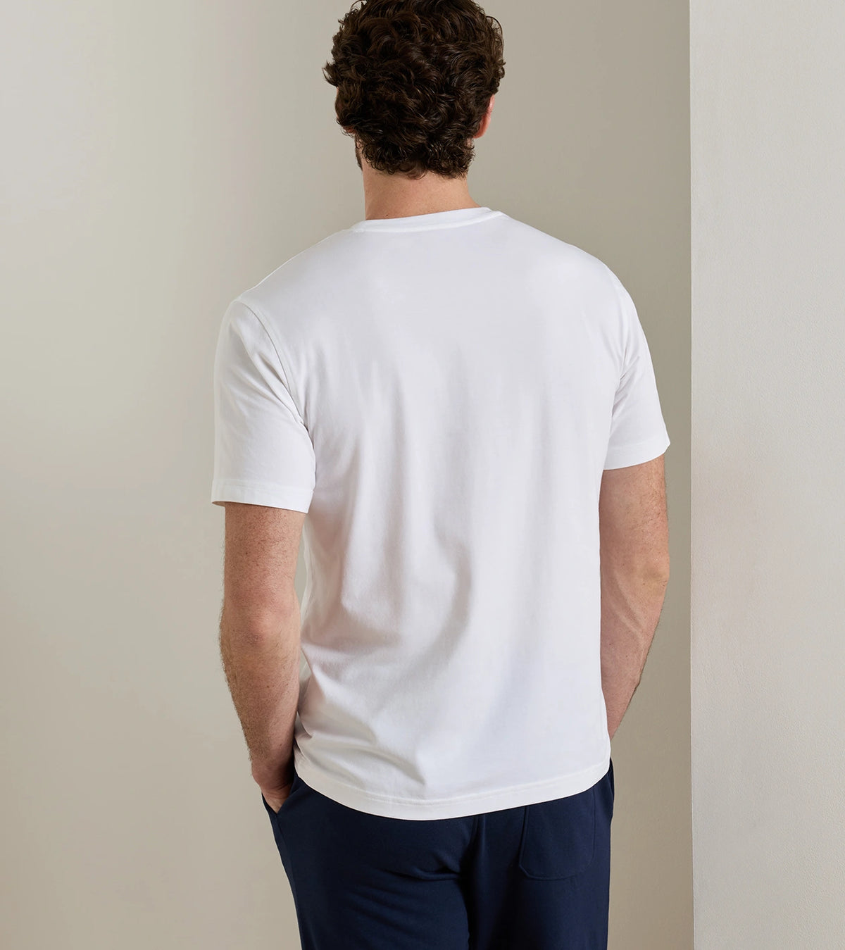 25th Anniversary T-Shirt Navy White