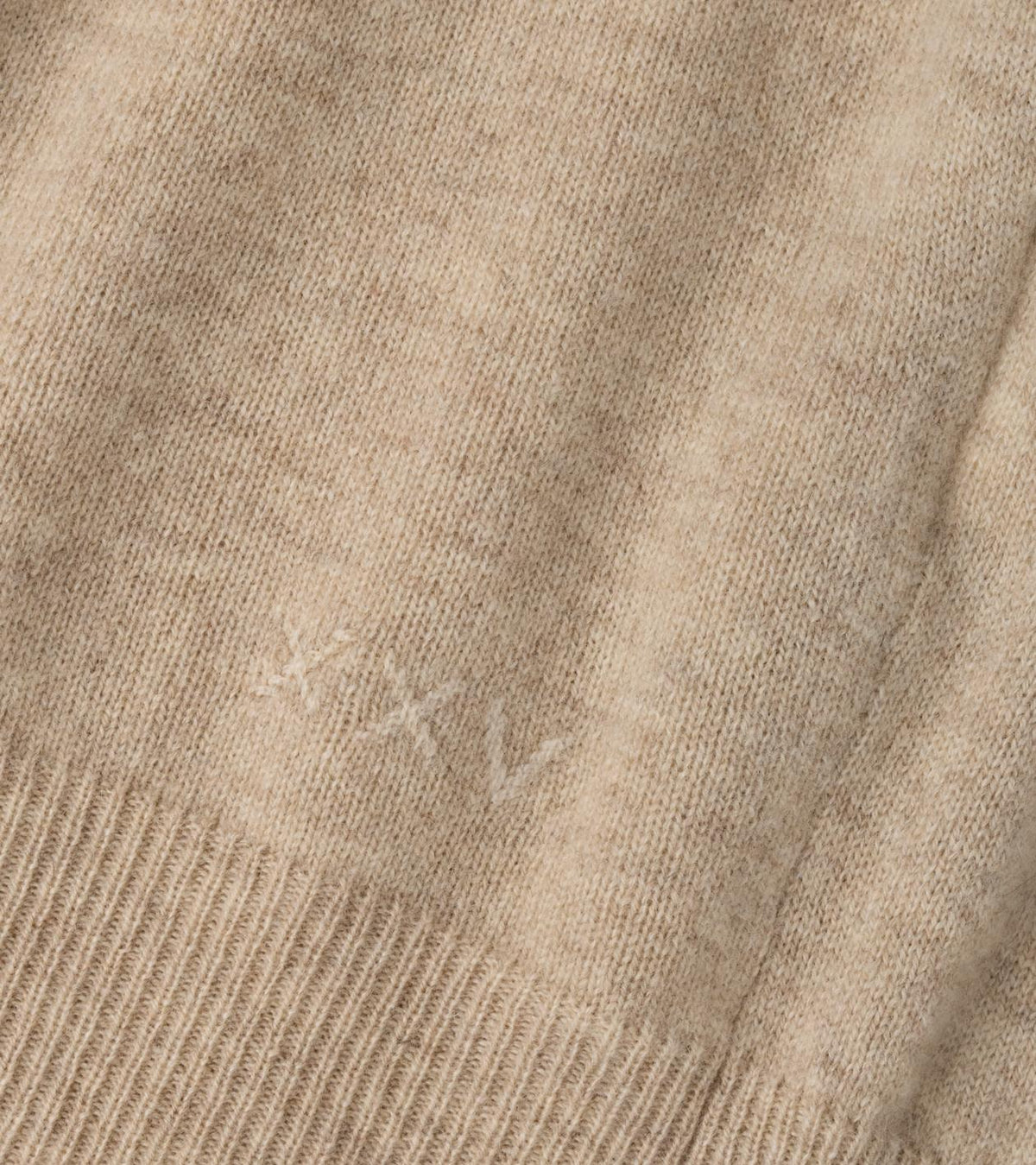 25th Anniversary Cashmere Quarter-Zip Sweater Tumbleweed