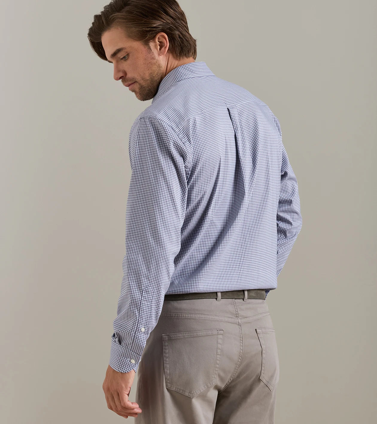 Gregory Performance Twill Sport Shirt PURPLE FIG