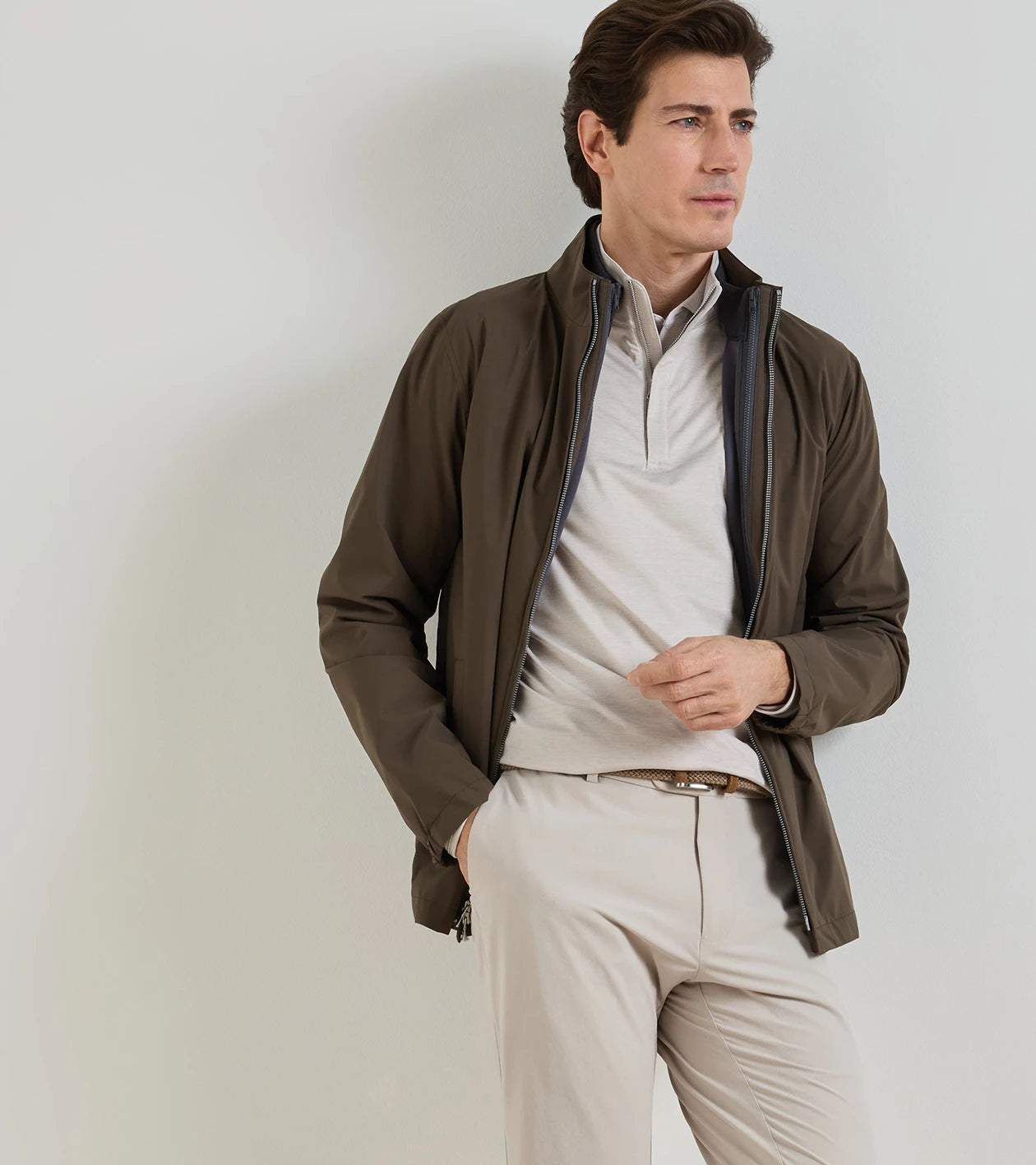 Ryder 3-In-1 Jacket Ash Brown