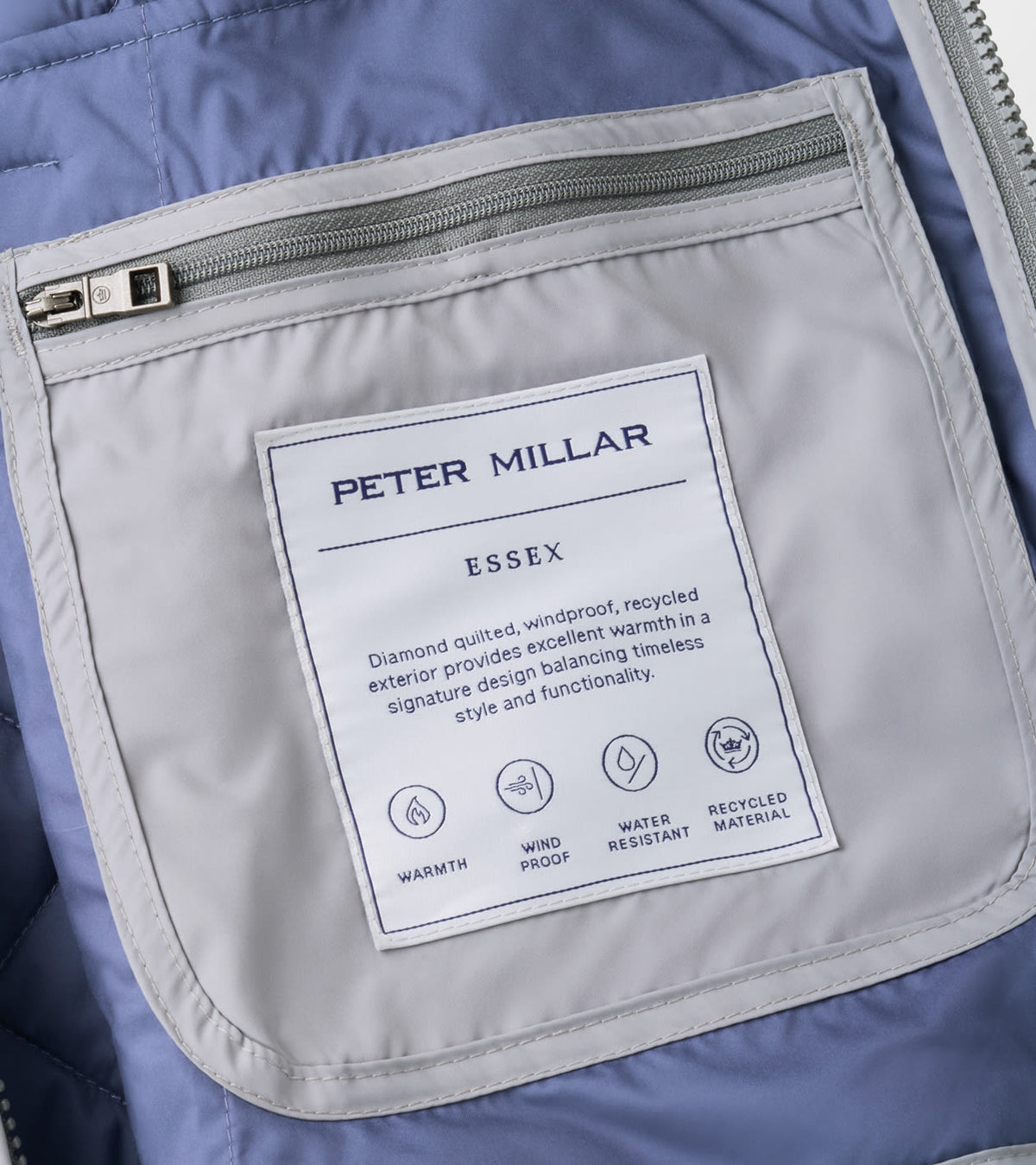 Essex Vest Oslo Grey