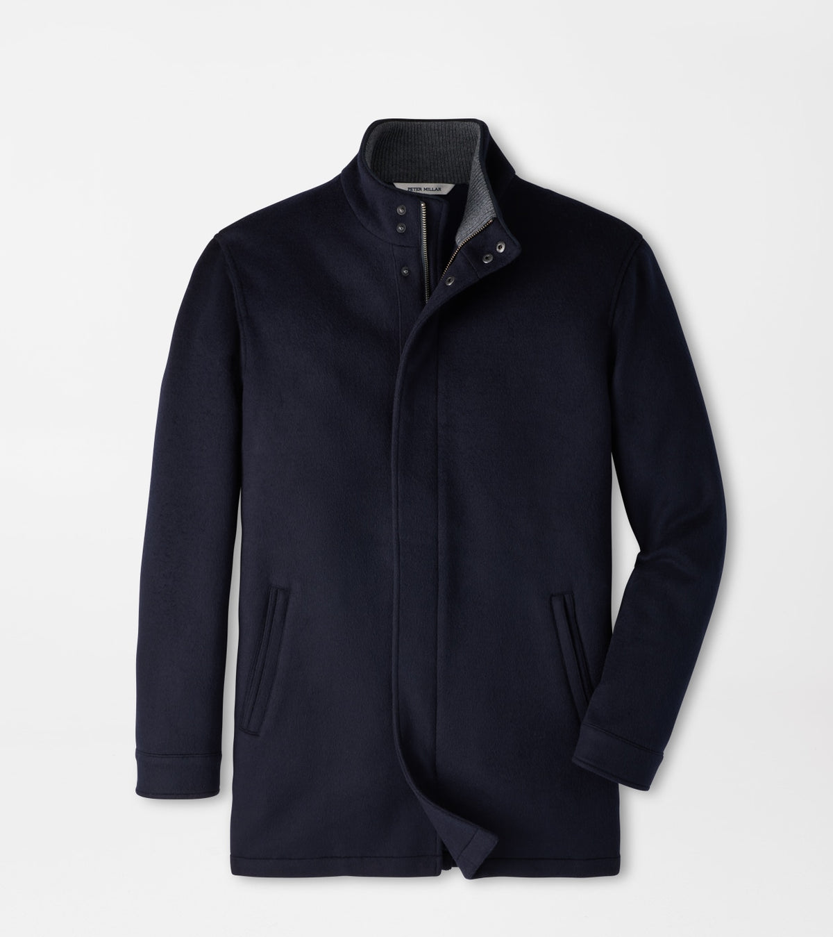 CROWN FLEX MERINO CITY COAT NAVY