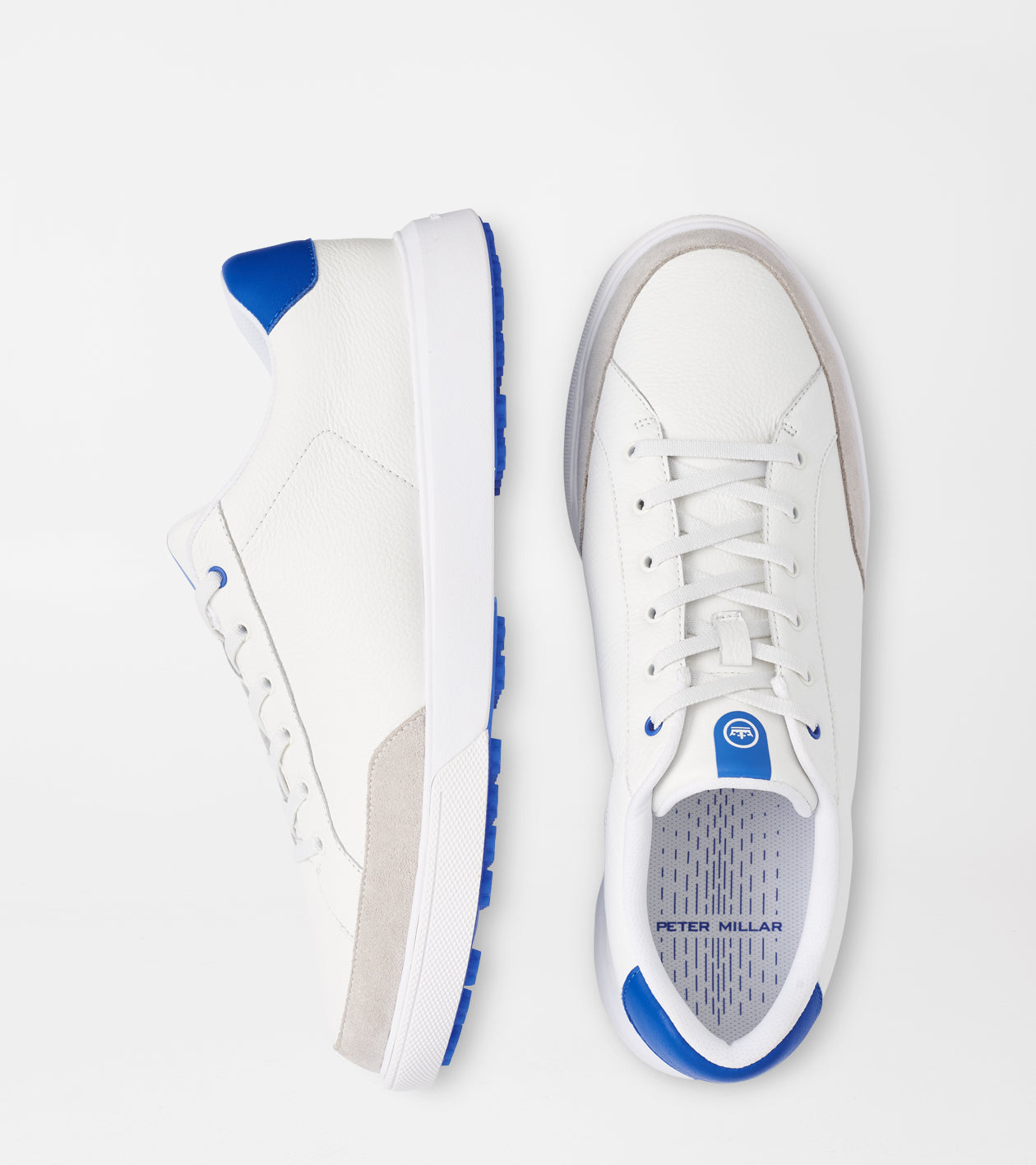 DRIFT LEATHER HYBRID COURSE SHOE WHITE/MAKO