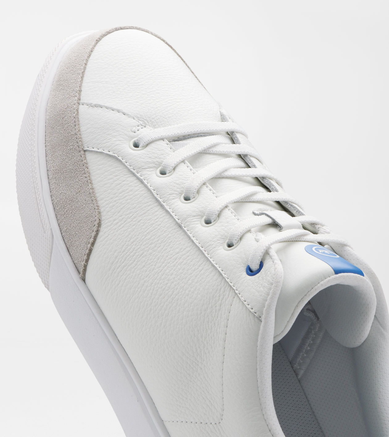 DRIFT LEATHER HYBRID COURSE SHOE WHITE/MAKO