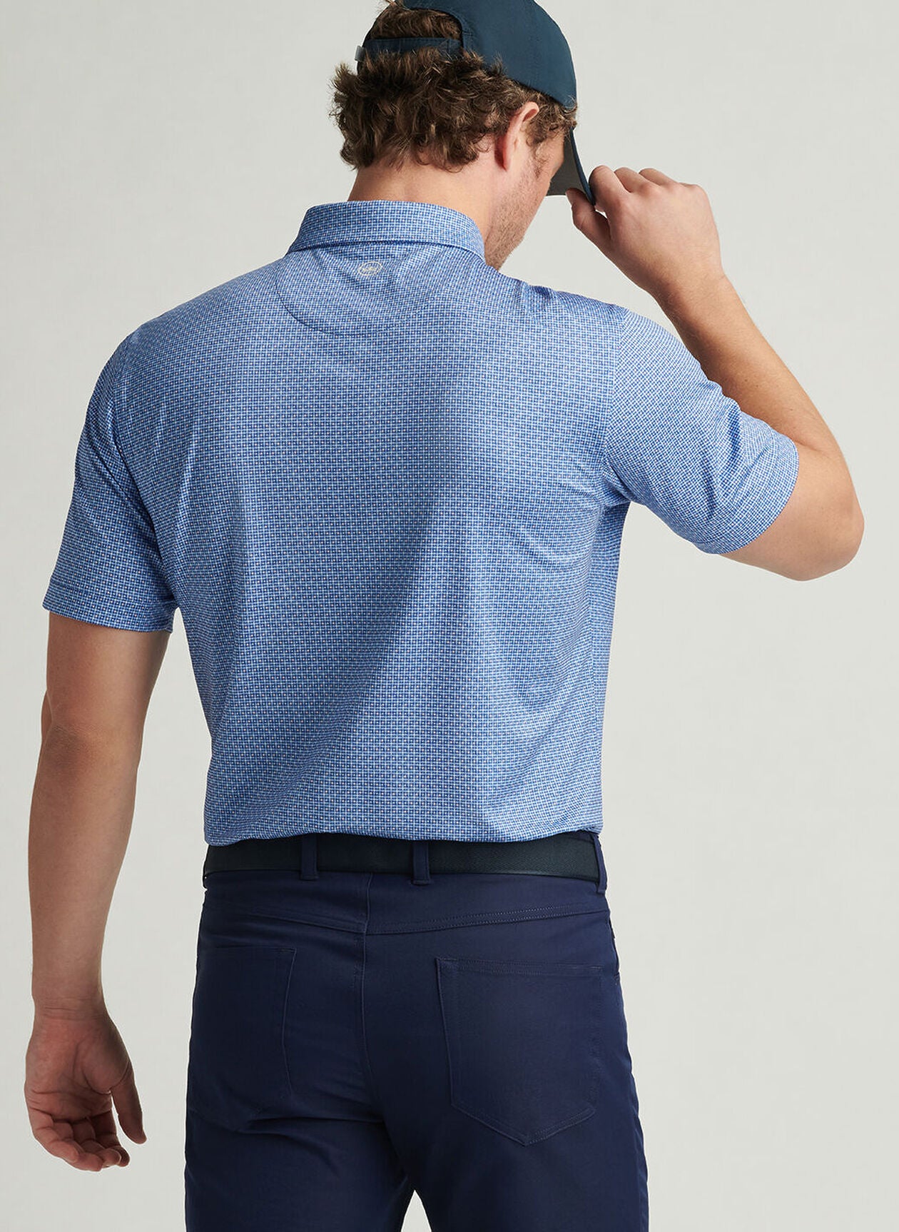VEGA PERFORMANCE JERSEY POLO SAILOR BLUE