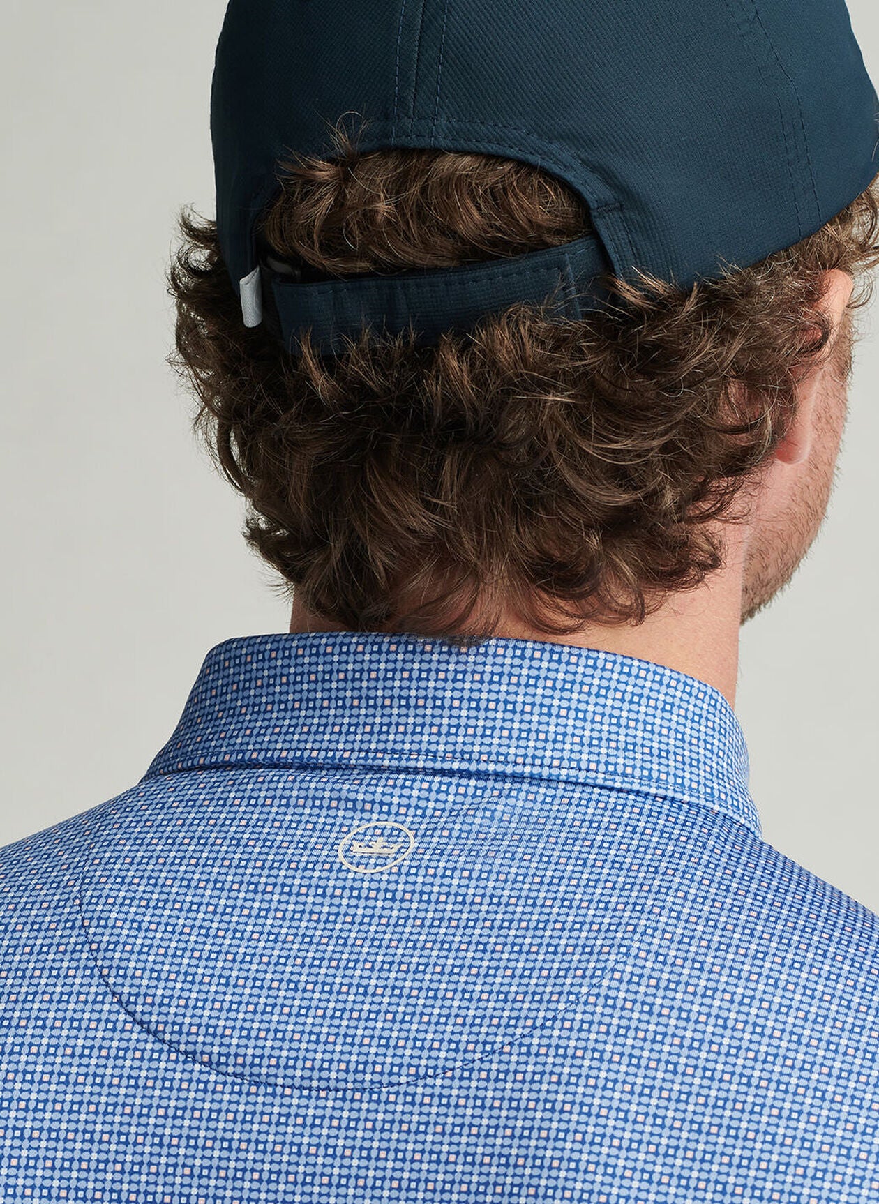 VEGA PERFORMANCE JERSEY POLO SAILOR BLUE