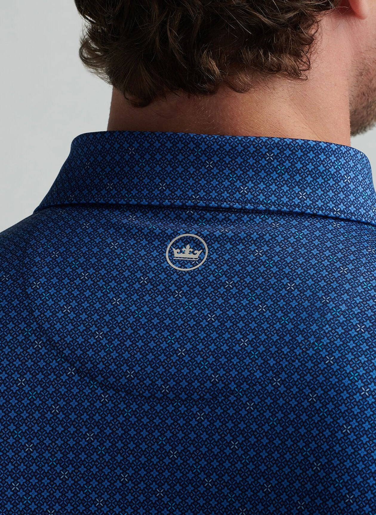 CASTELLINA PERFORMANCE JERSEY POLO NAVY