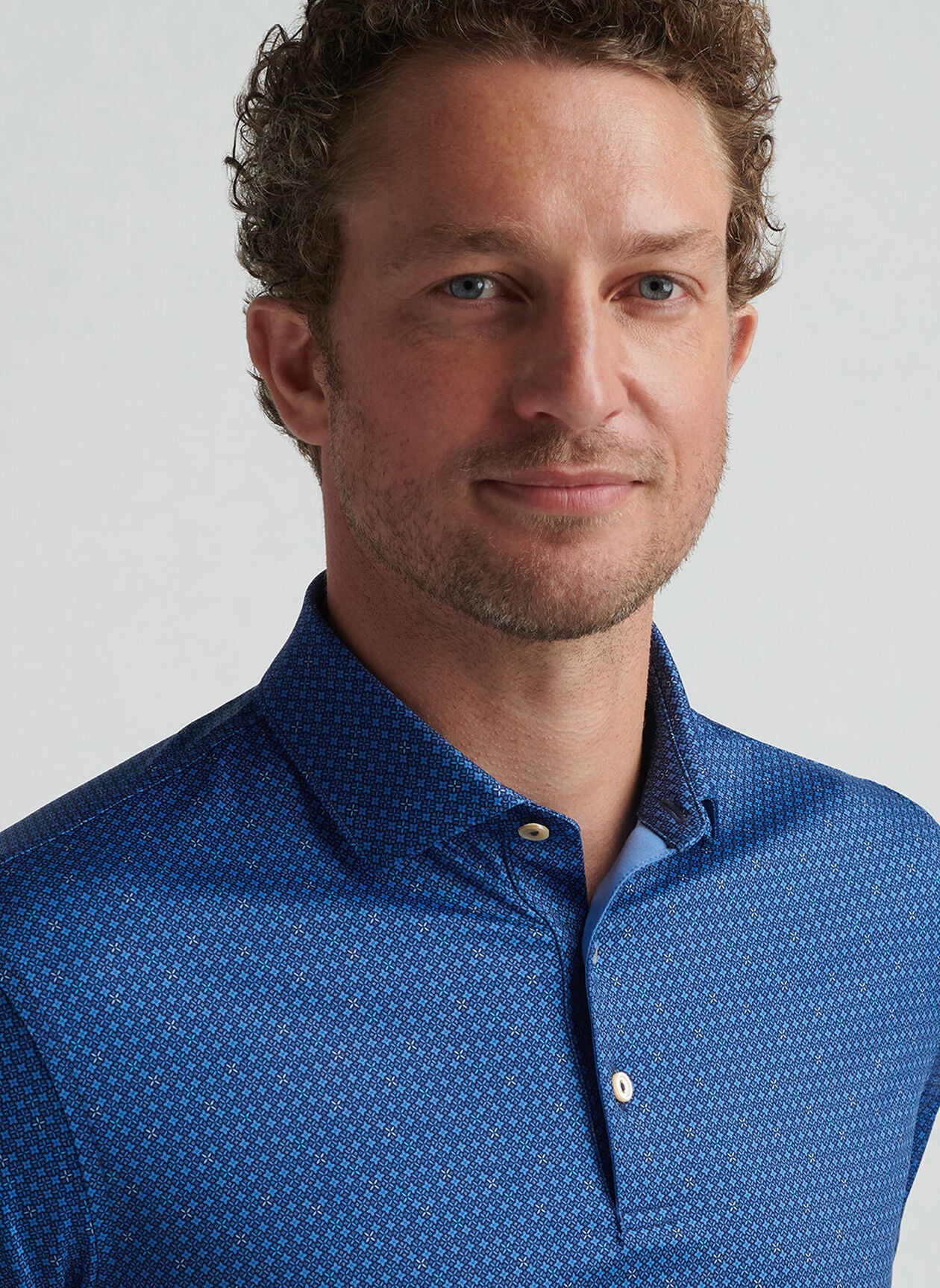 CASTELLINA PERFORMANCE JERSEY POLO NAVY