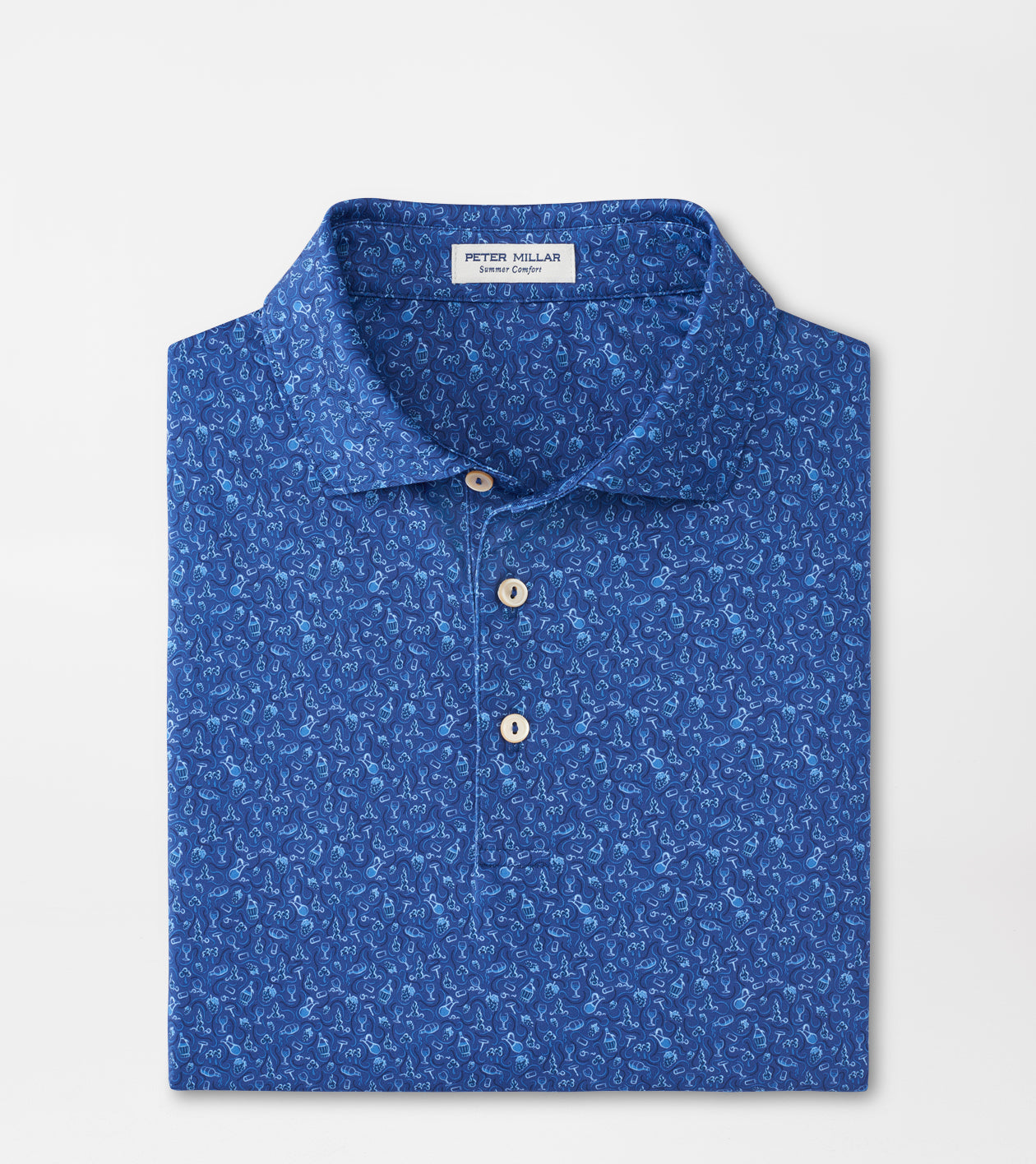 WINE COUNTRY PERFORMANCE JERSEY POLO SPORT NAVY
