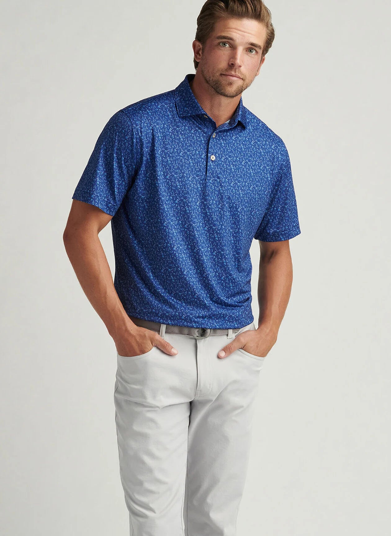 WINE COUNTRY PERFORMANCE JERSEY POLO SPORT NAVY