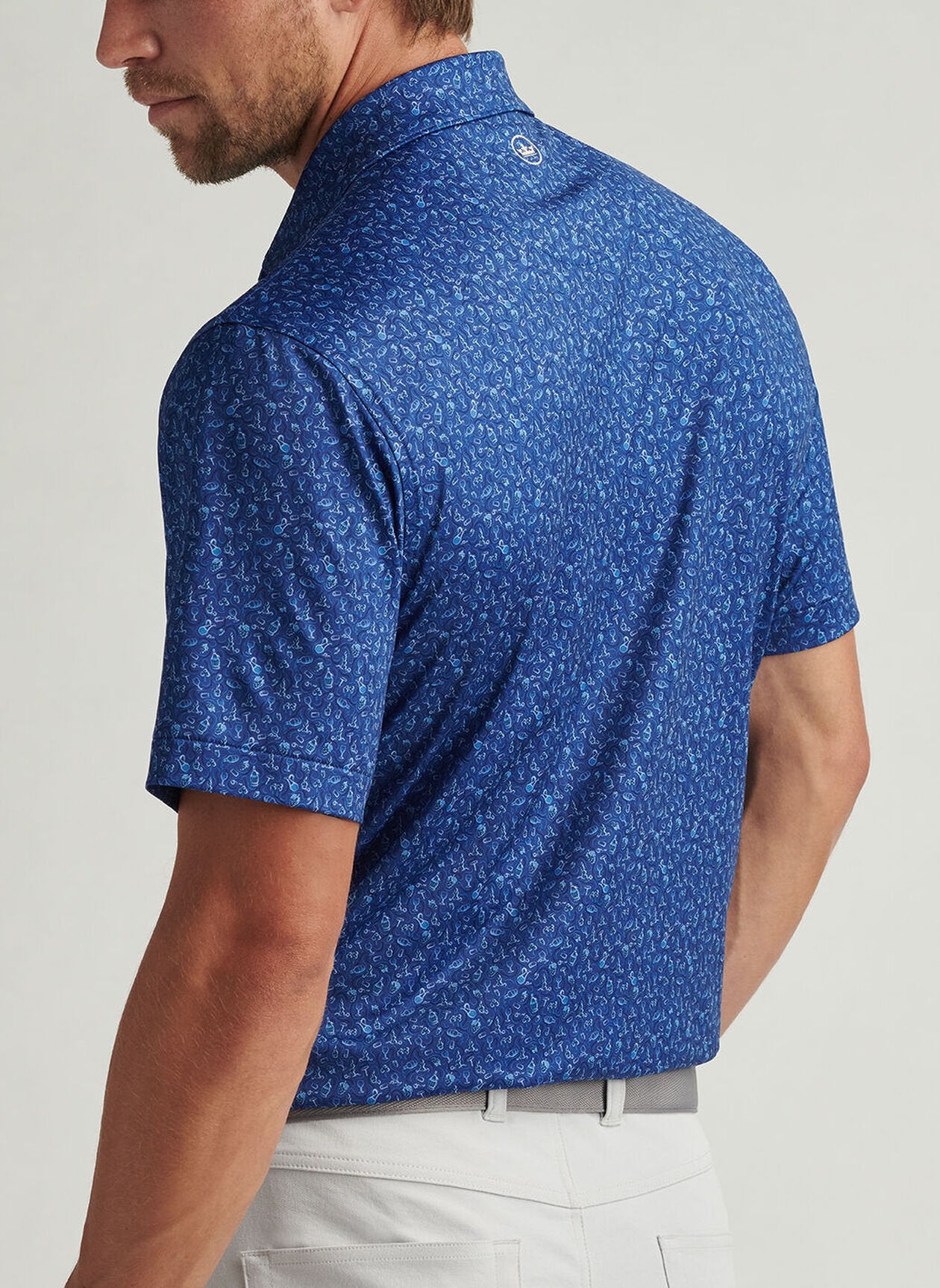WINE COUNTRY PERFORMANCE JERSEY POLO SPORT NAVY