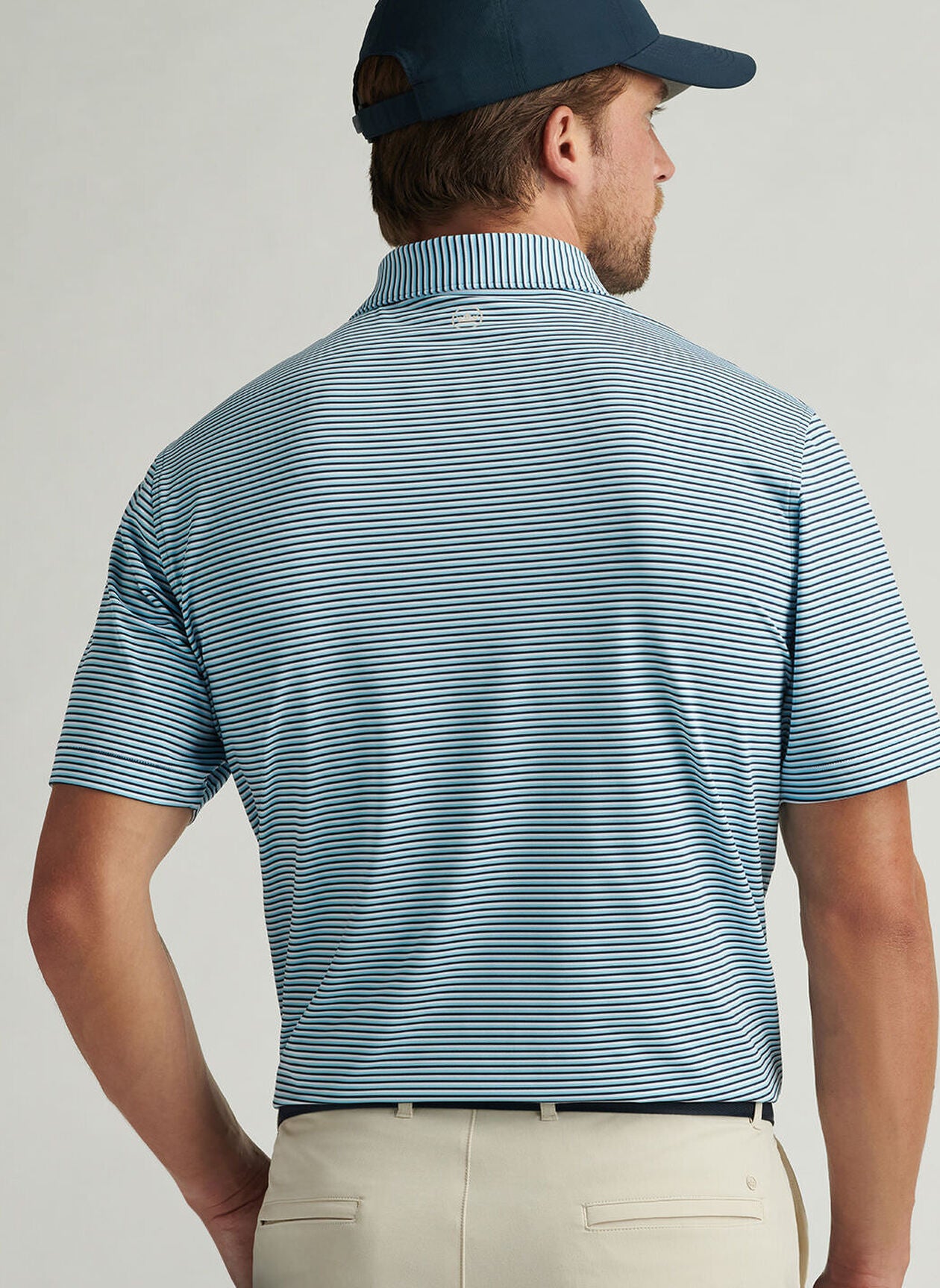 LINDEN PERFORMANCE JERSEY POLO NAVY