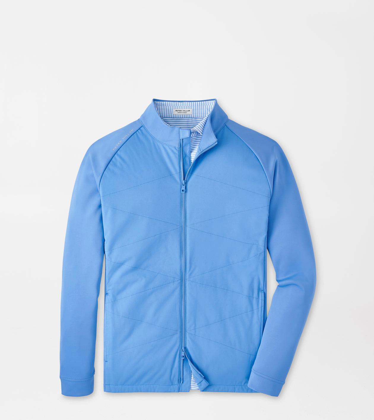 MERGE HYBRID JACKET BLUE SEA