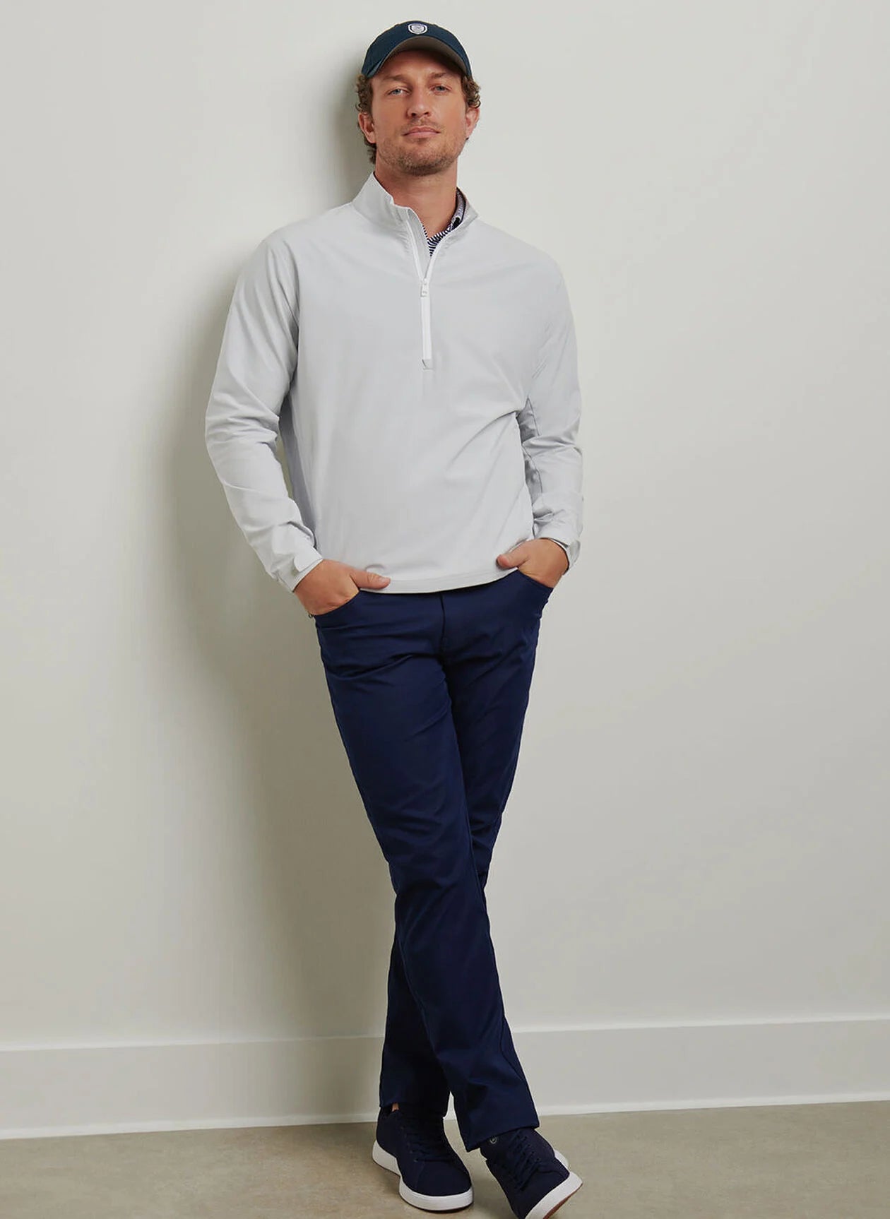 DUNES HALF-ZIP BRITISH GREY
