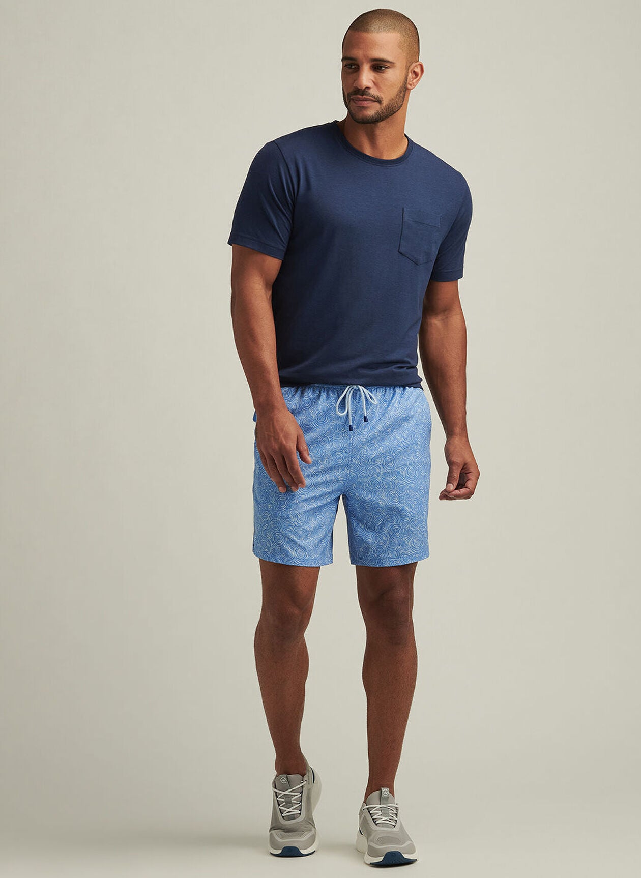 Ripple Effect Swim Trunk Cottage Blue