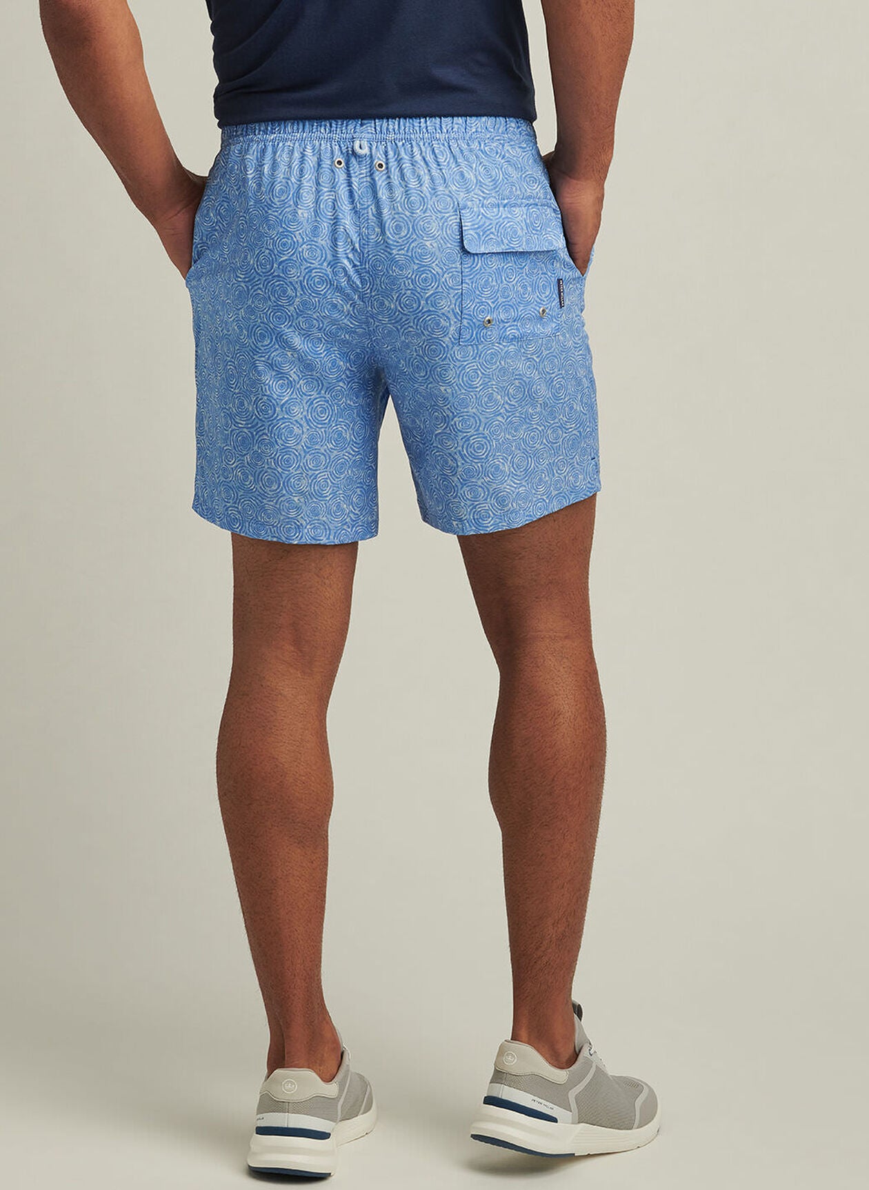 Ripple Effect Swim Trunk Cottage Blue