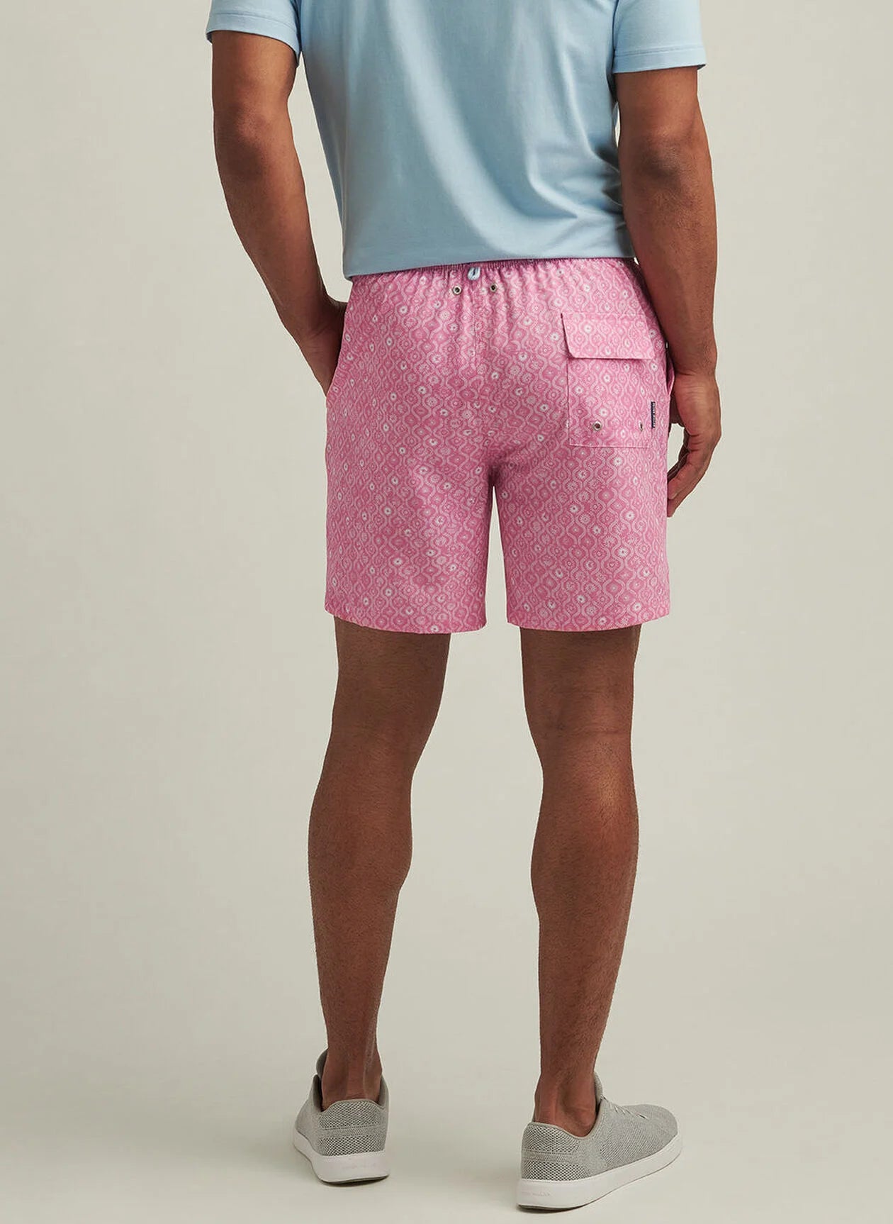 Golden Hour Swim Trunk Pink Caliente